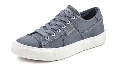 Sneaker, Schnürhalbschuh, Freizeitschuh aus Textil, Used-Look VEGAN