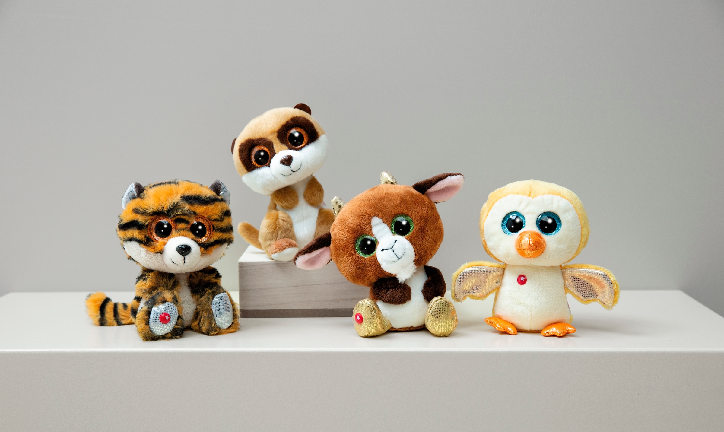 Nici Kuscheltier »Glubschis, Erdmännchen Speeky, 15 cm«, schlenkernd