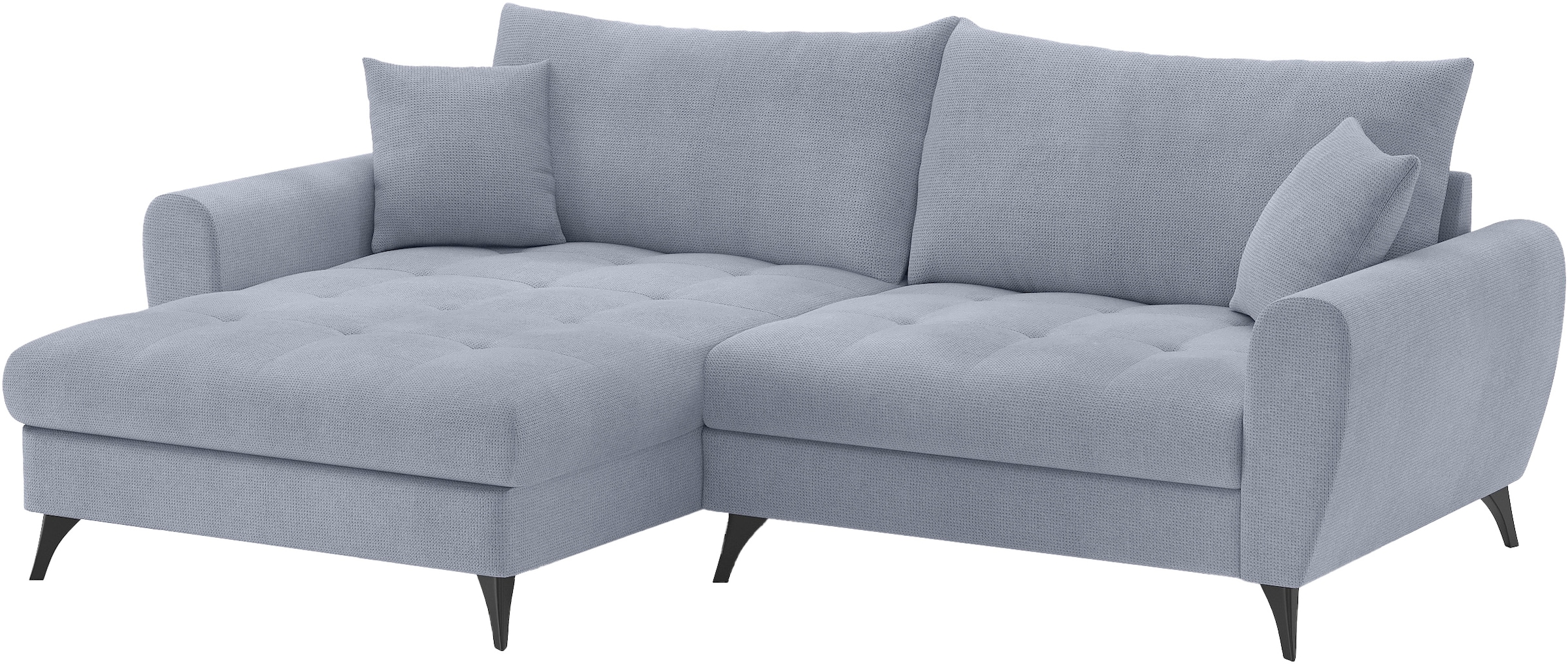 Mr. Couch Ecksofa "Blackburn II, L-Form" Mit Kaltschaumpolsterung bis 140 k günstig online kaufen