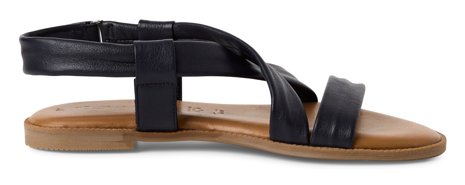 Tamaris Riemchensandale, Sommerschuh, Sandalette mit Klettverschluss am Riemchen