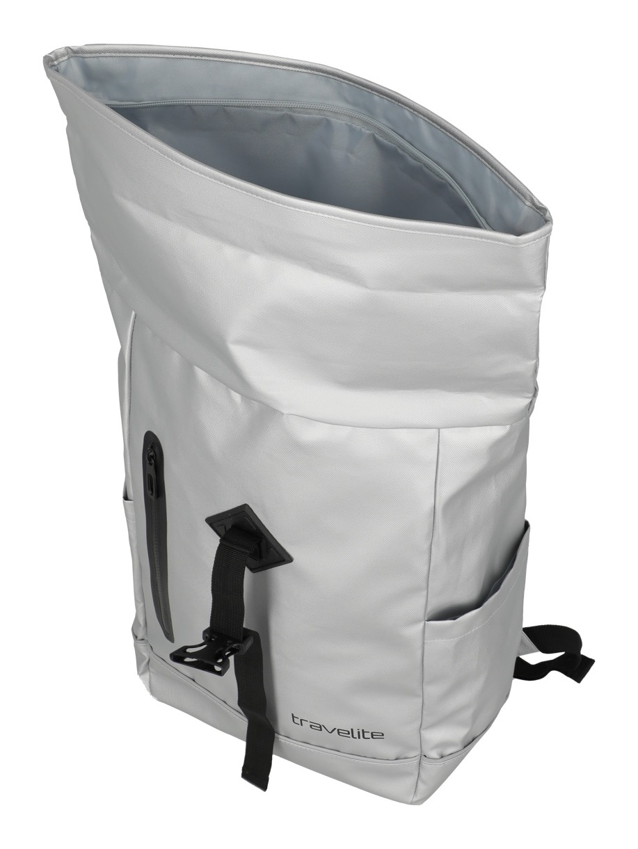travelite Freizeitrucksack »BASICS Roll-Up Rucksack Plane«, Wanderrucksack Reiserucksack Streetpack Arbeitsrucksack