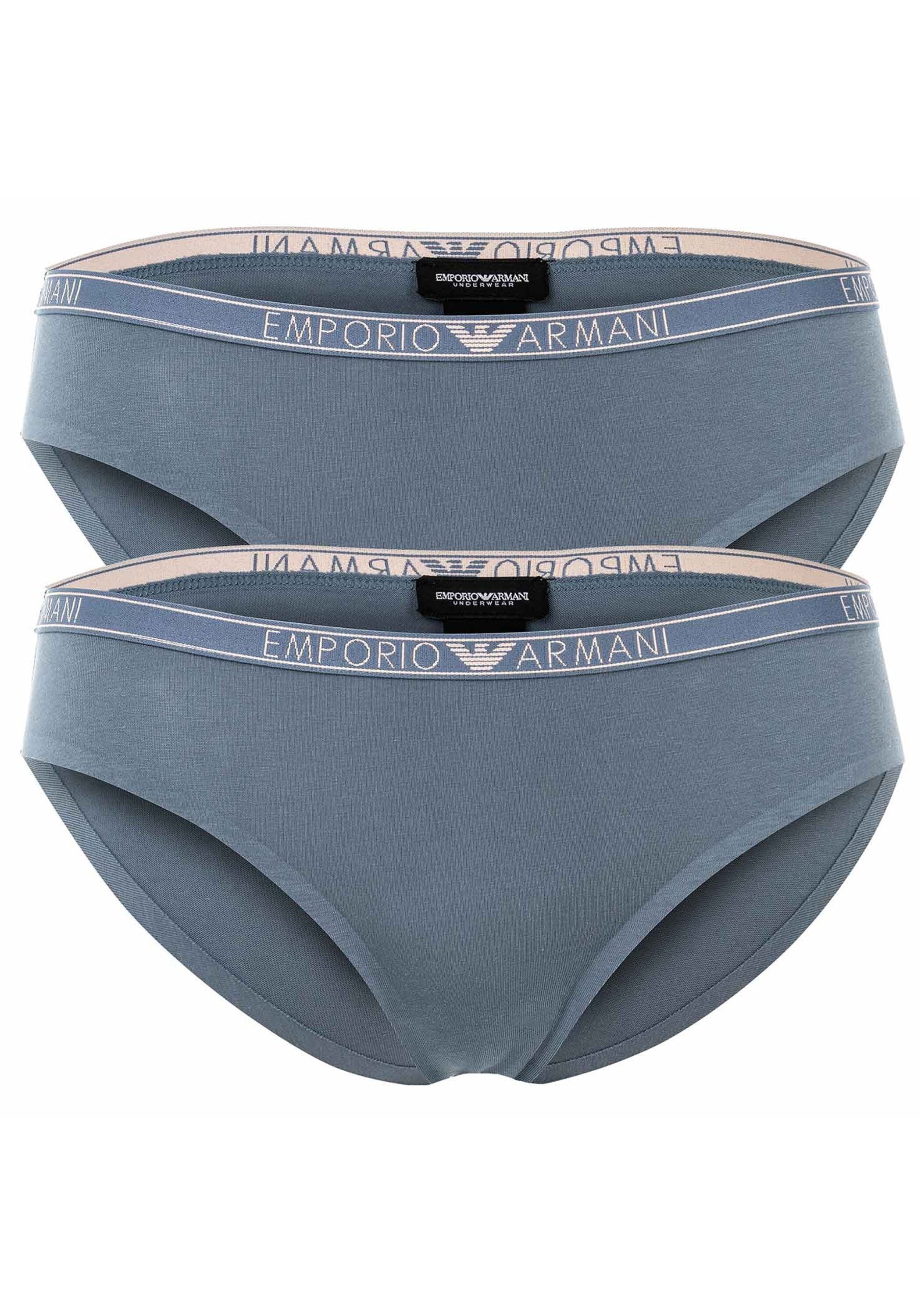 Emporio Armani Slip "Slip Essential Studs Logo 2er Pack"