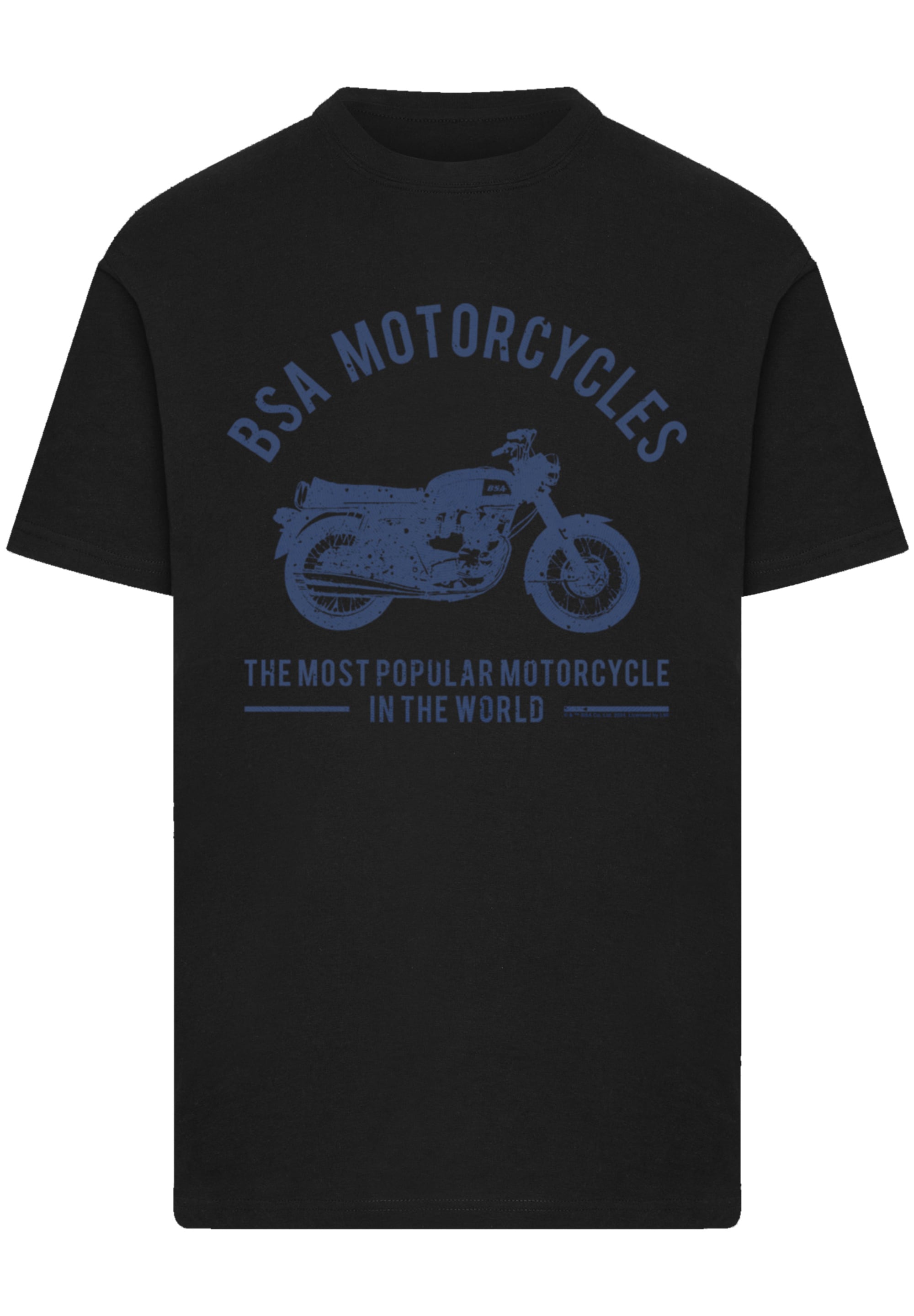 F4NT4STIC T-Shirt »BSA Motorcycles Most Popular In The World«, Premium Qualität