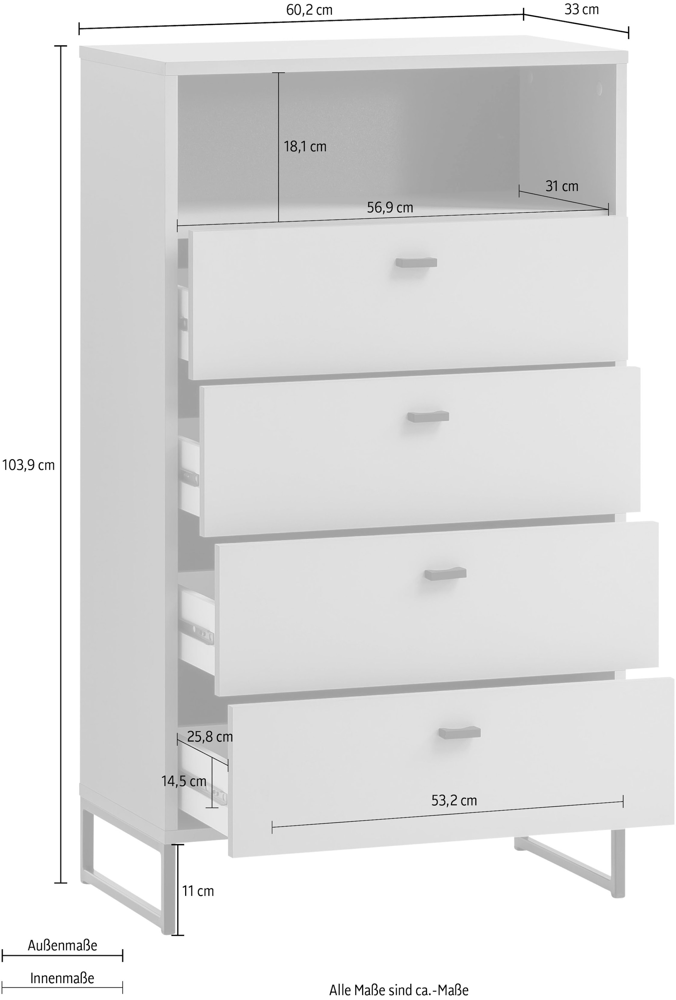 Schildmeyer Midischrank »Janne«