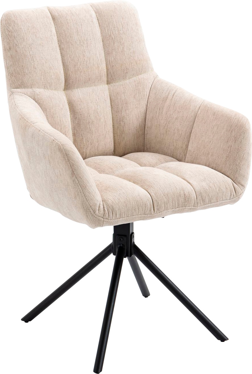 Home affaire Esszimmerstuhl "Nizza" (Set) 2 Stk. Boucle mit Bouclé Bezug günstig online kaufen