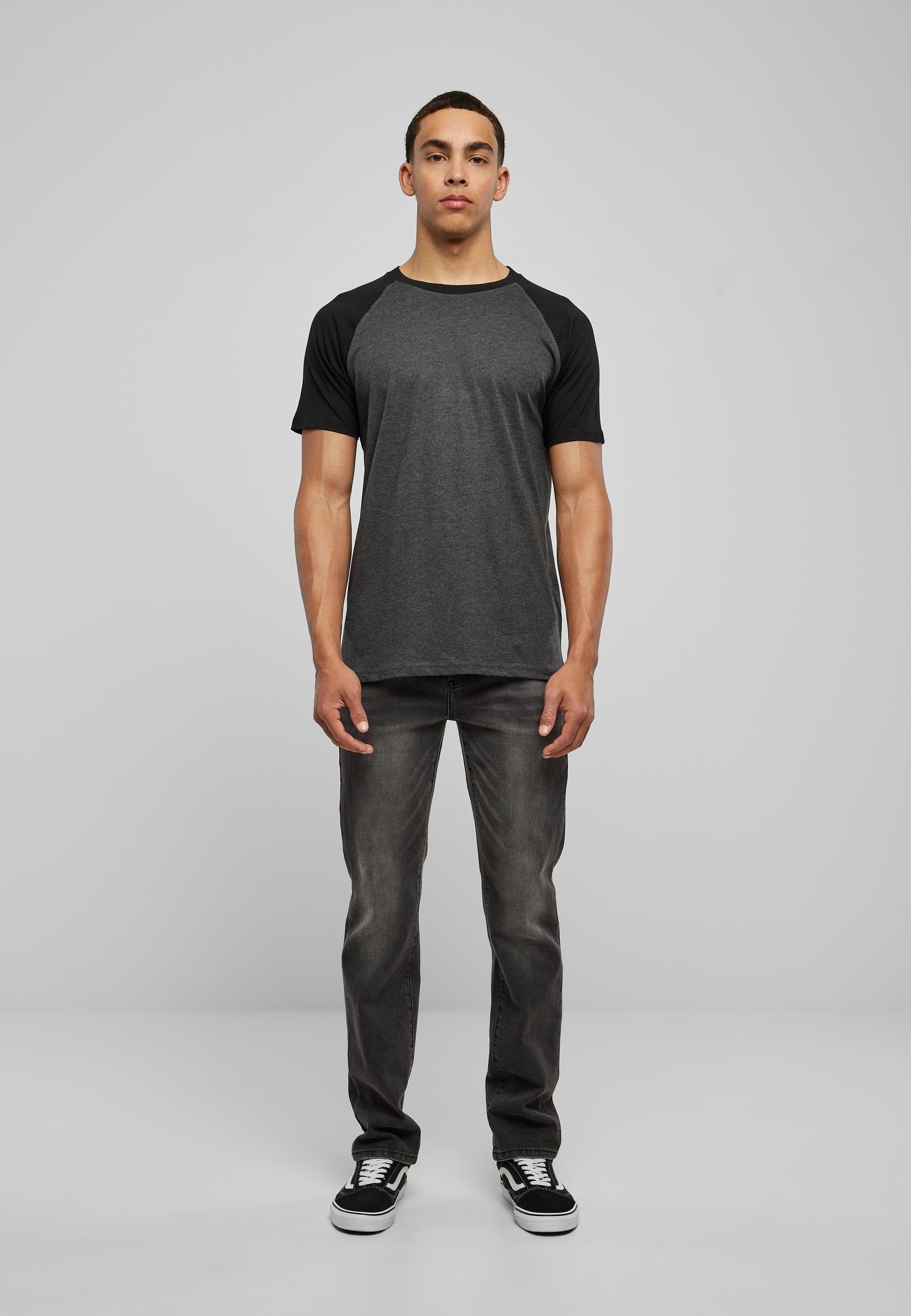 URBAN CLASSICS T-Shirt »Urban Classics Herren Raglan Contrast Tee«, (1 tlg.)