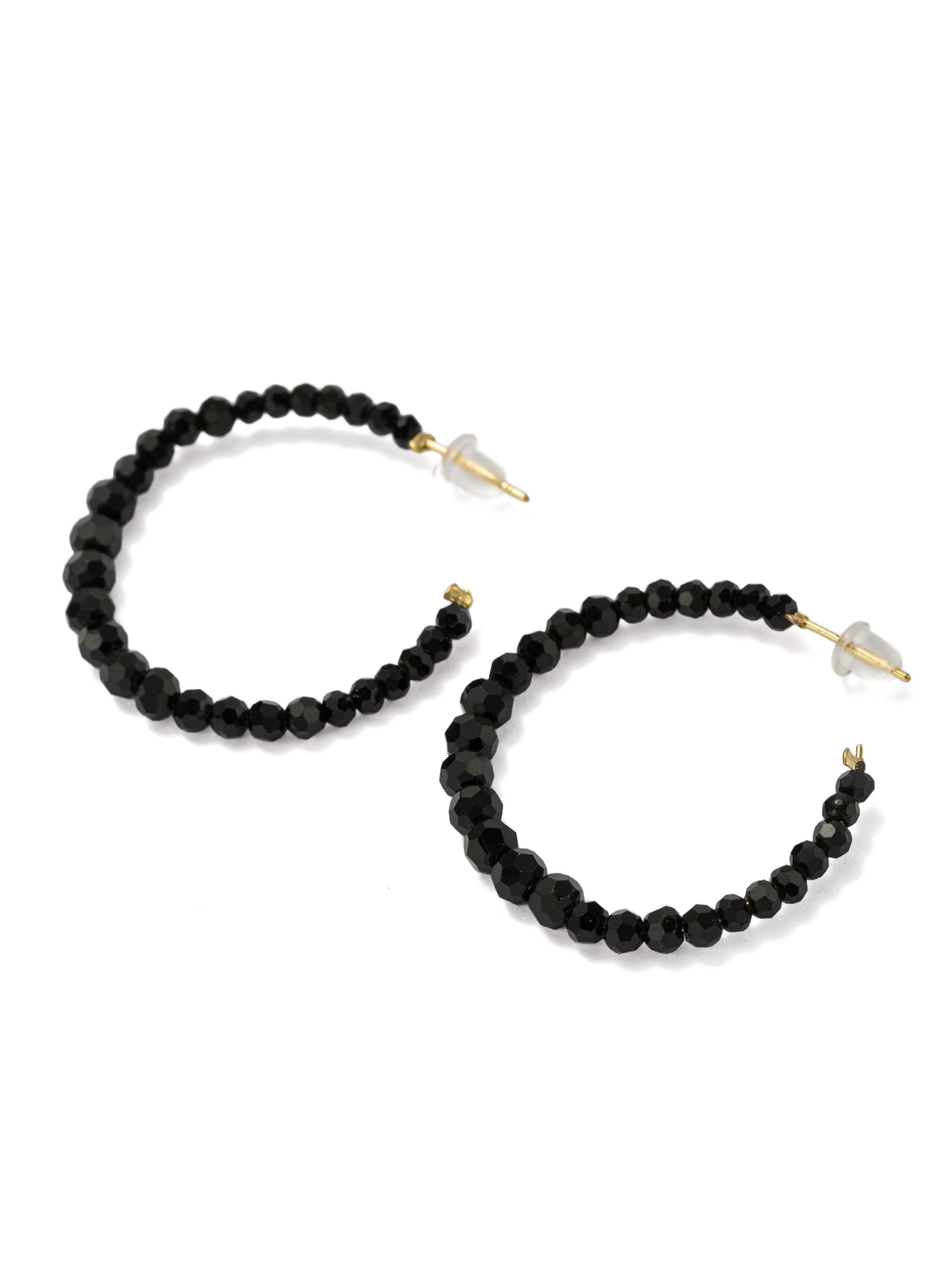 Aniston JEWELRY & WATCHES Paar Creolen »Schmuck Geschenk Kupfer Ohrschmuck Ohrringe« Made in Germany - mit Glasstein