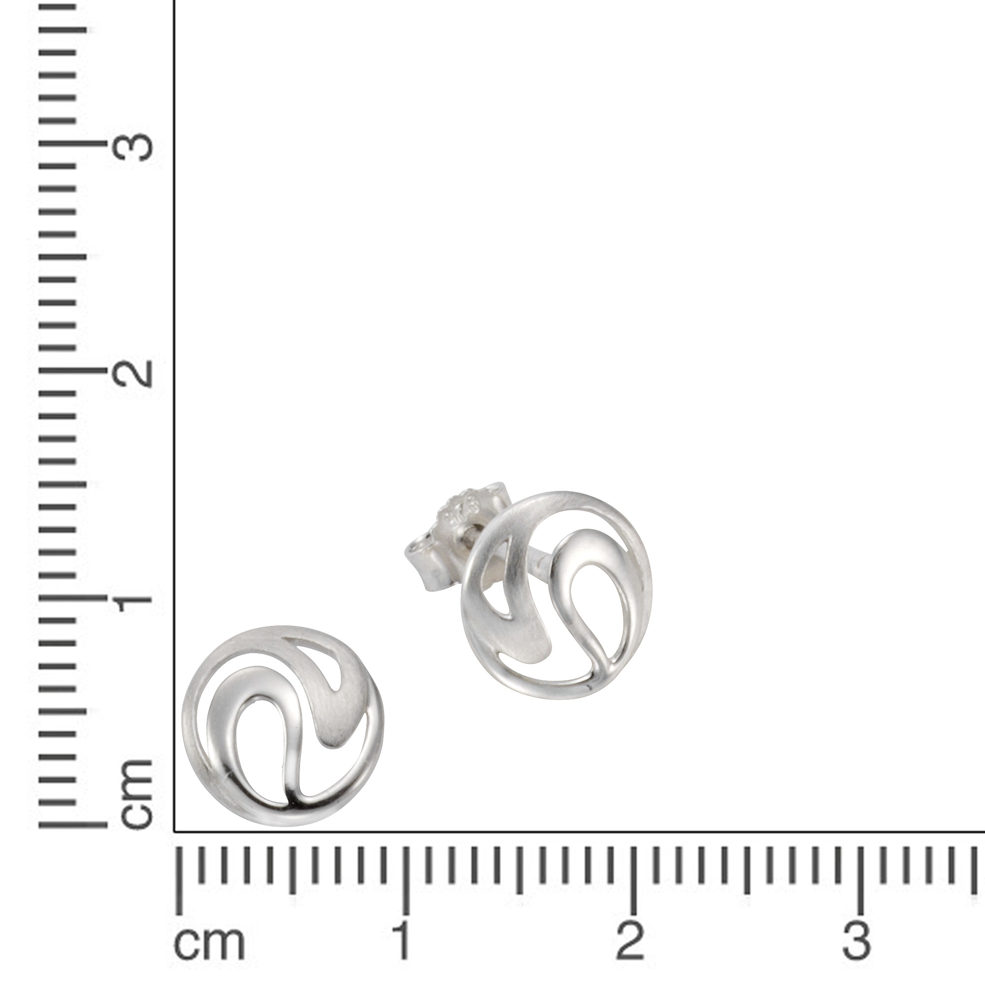 Vivance Paar Ohrstecker »925-/ Sterling Silber rhodiniert«