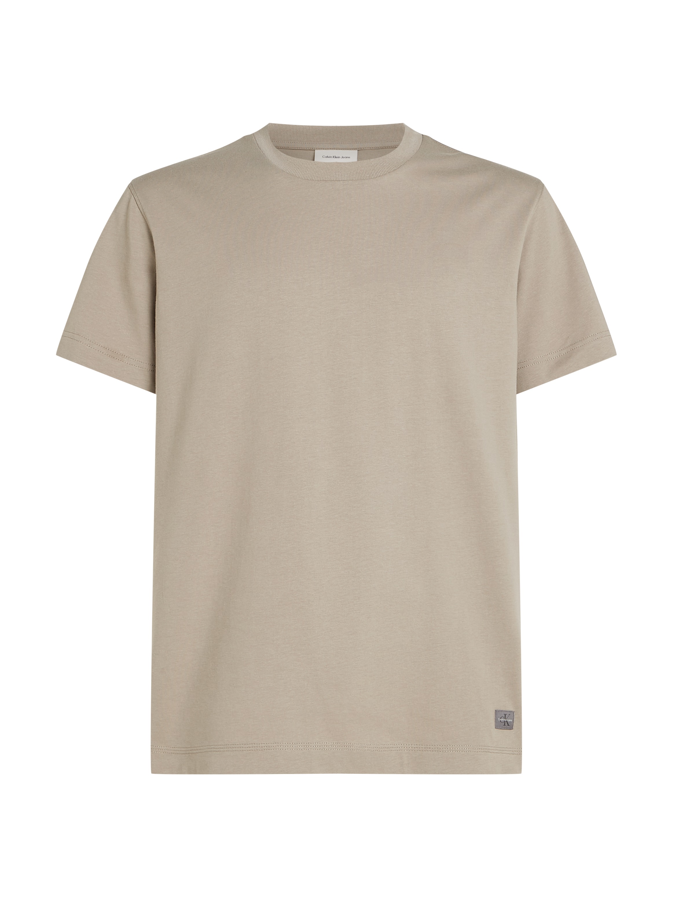 Calvin Klein Jeans »WOVEN LABEL REGULAR TEE« Logostickerei