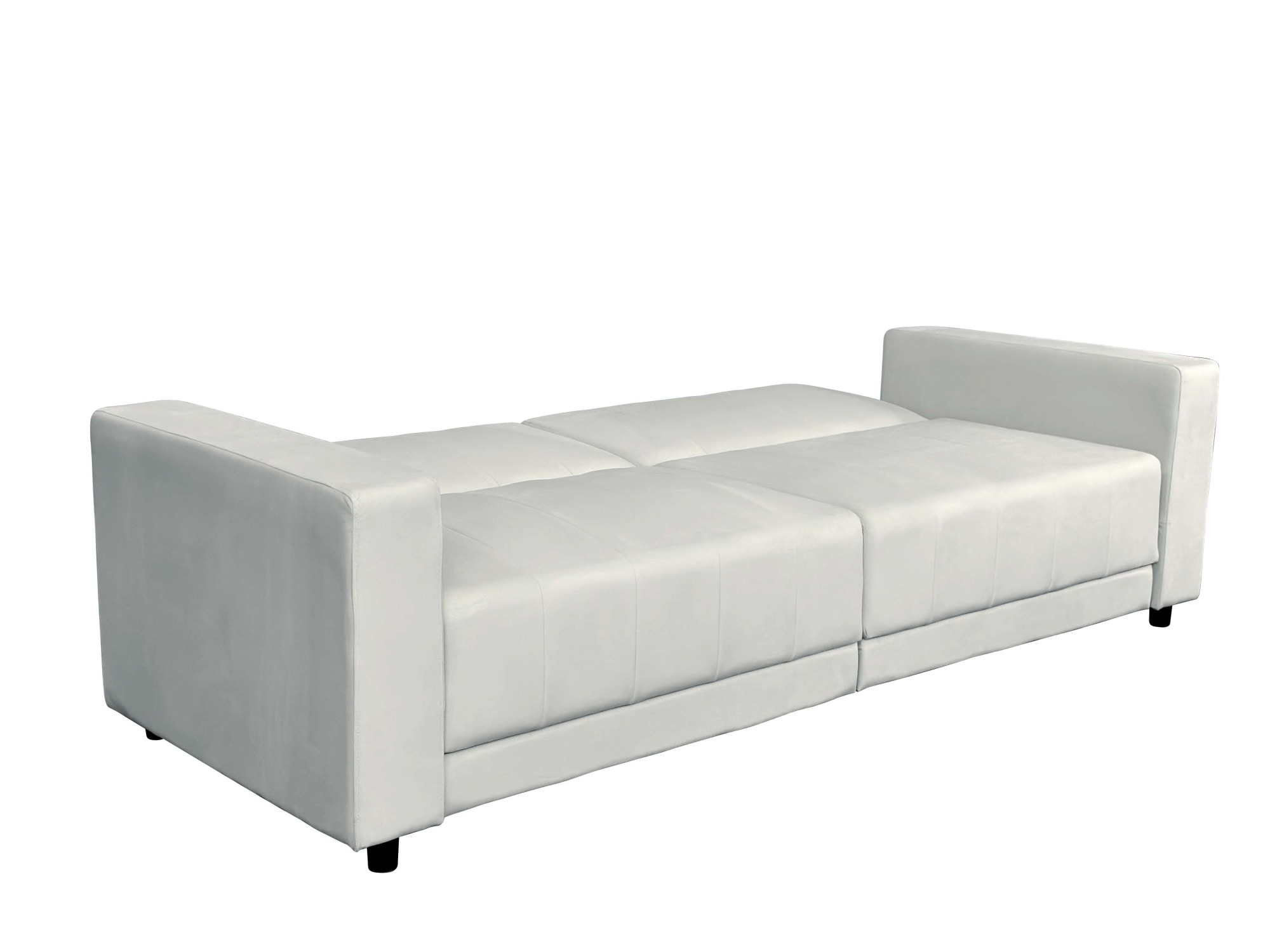 Dorel Home 3-Sitzer »Allie II Schlafsofa 225 cm«, Bett-Funktion (108/190cm), Rückenlehne 2-teilig, mit Steppung