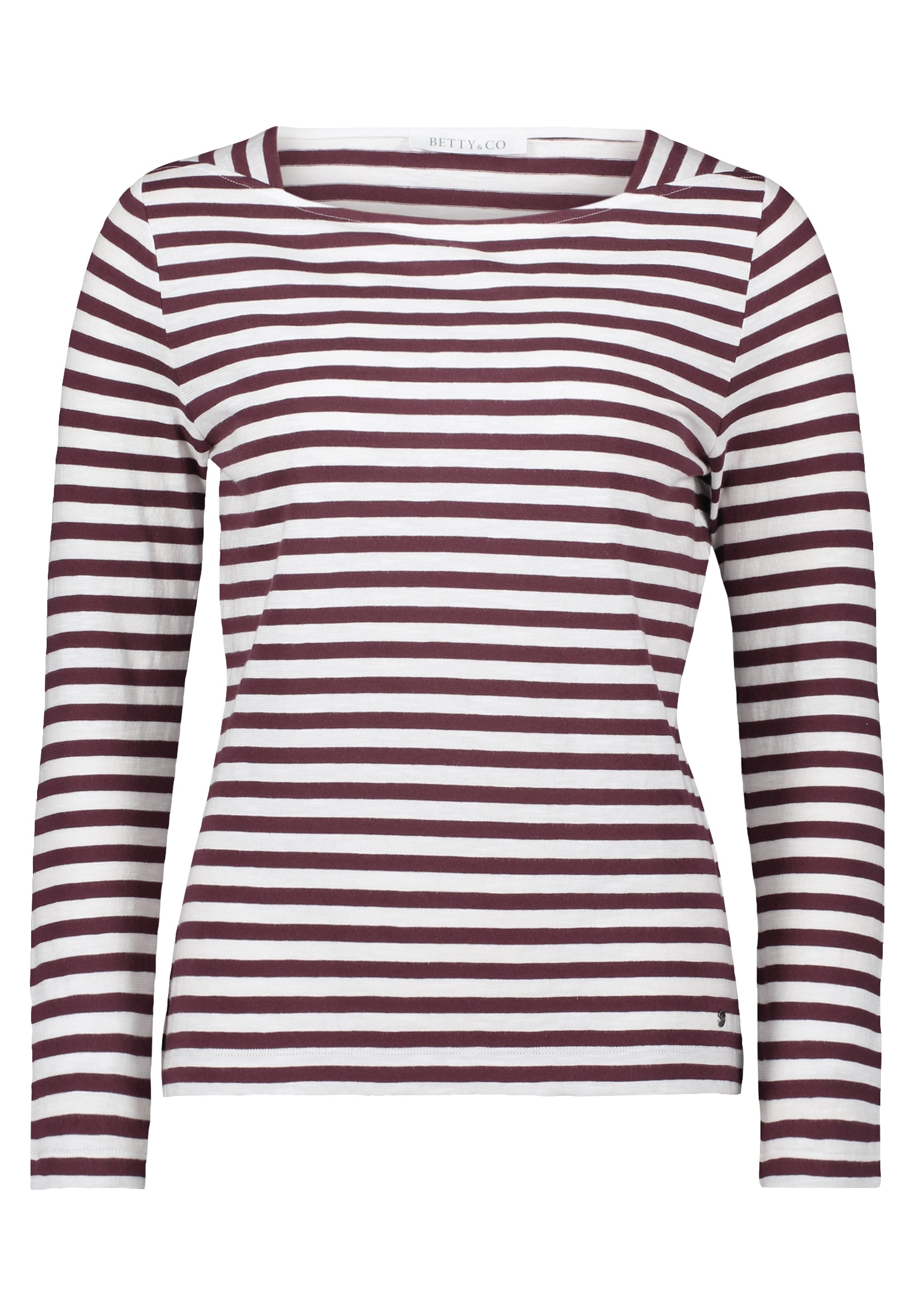 Betty&Co Kurzarmshirt »Betty & Co Damen Ringelshirt mit U-Boot-Ausschnitt«, (1 tlg.)