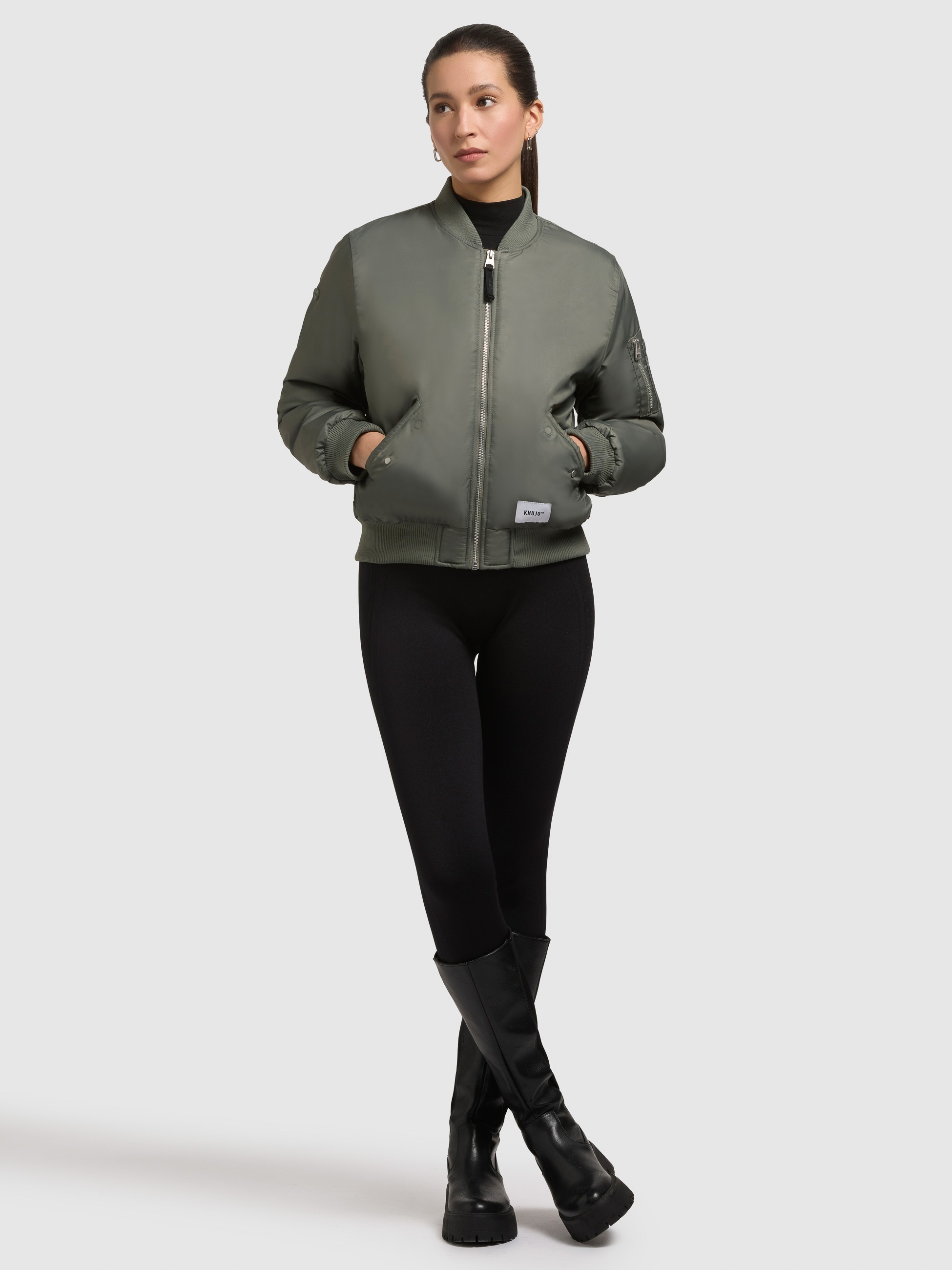 khujo Bomberjacke "KASIA" ohne Kapuze günstig online kaufen