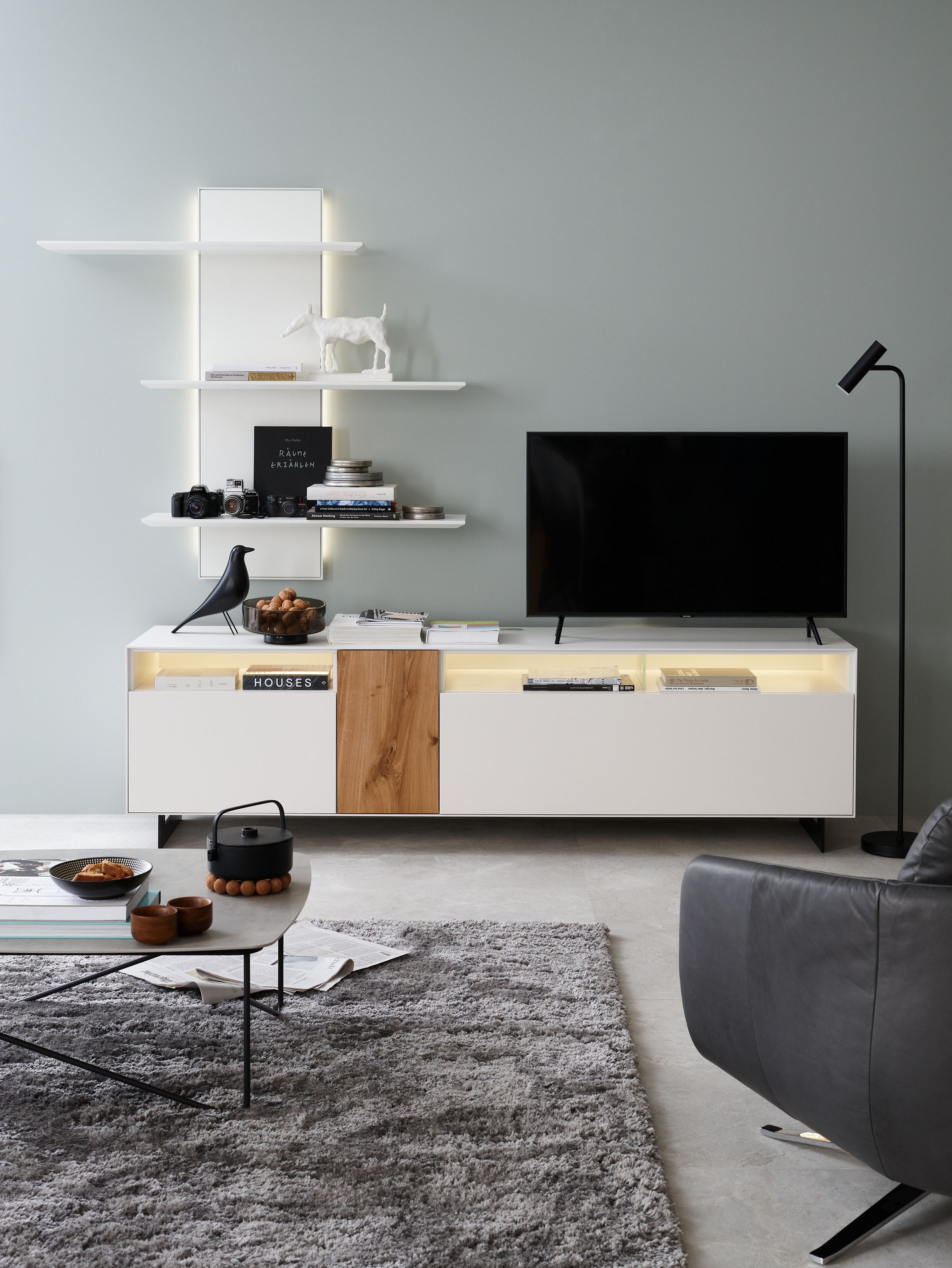 SCHÖNER WOHNEN-Kollektion Stehlampe »Stina«, Leuchtmittel LED-Modul | LED fest integriert