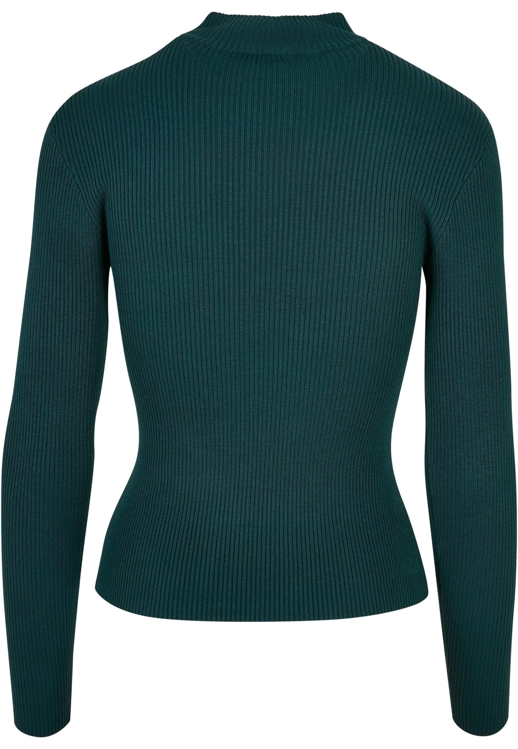 URBAN CLASSICS Sweater "Urban Classics Damen Ladies Rib Knit Turtelneck Swe günstig online kaufen