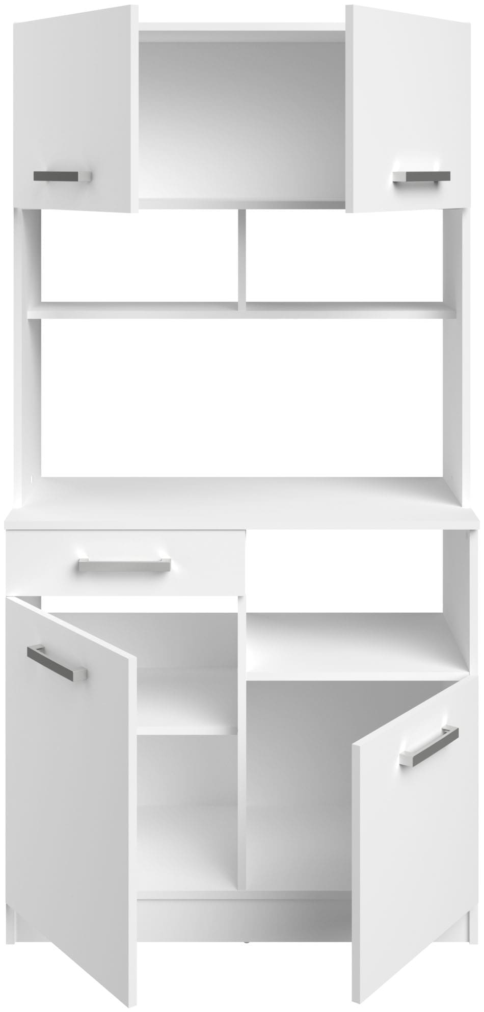Parisot Schrank-Set »Uno 2«, (2 St.), melaminbeschichtet, praktisch und schön, viel Stauraum