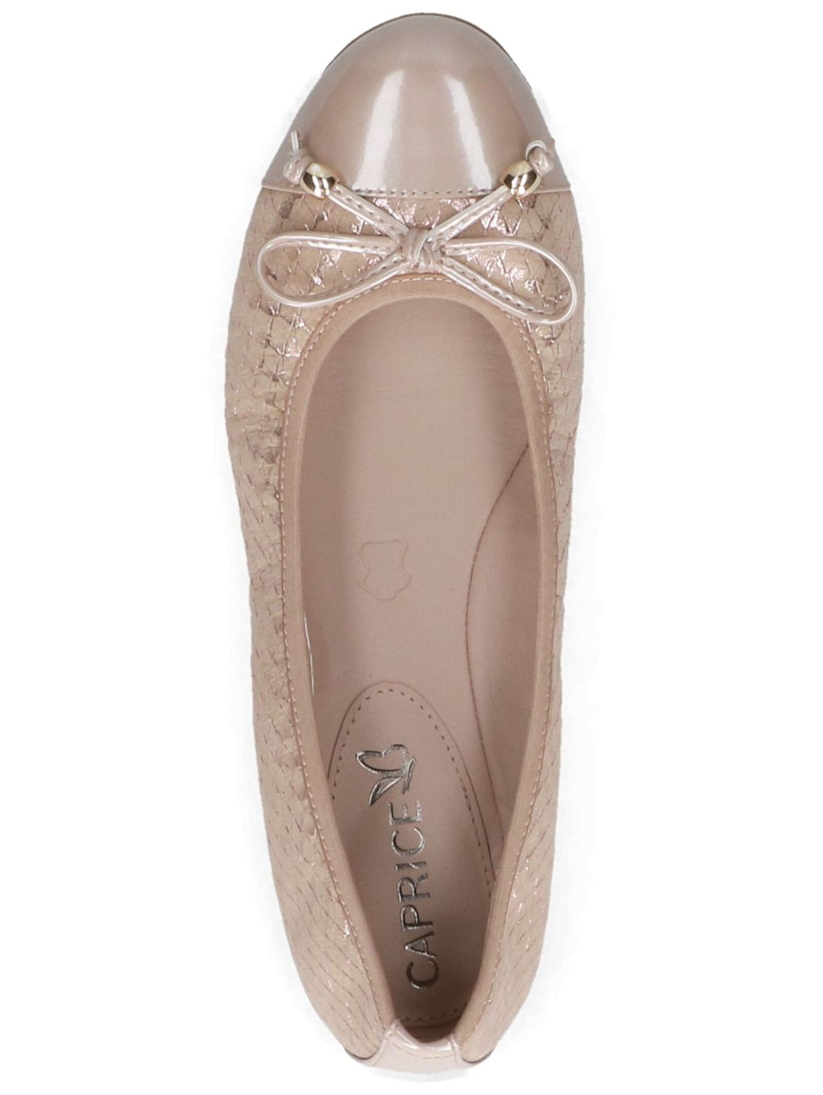 Caprice Ballerina »Caprice Ballerinas Leder/Textil«