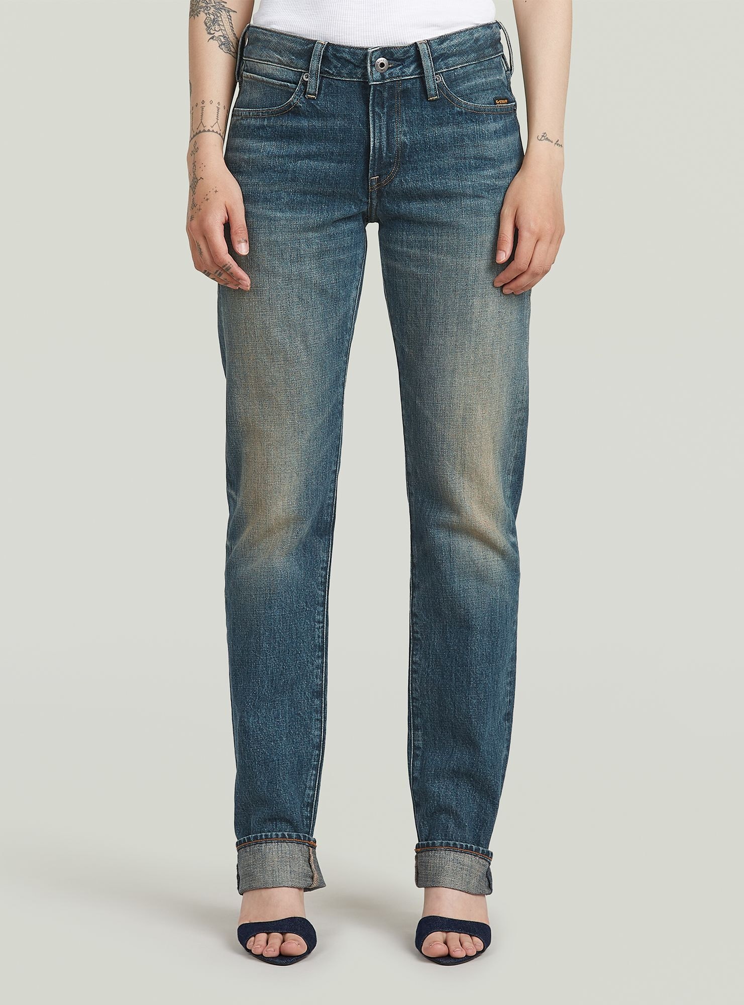 G-STAR 5-Pocket-Jeans "G-STAR Lennoxx Slim Straight Jeans" günstig online kaufen