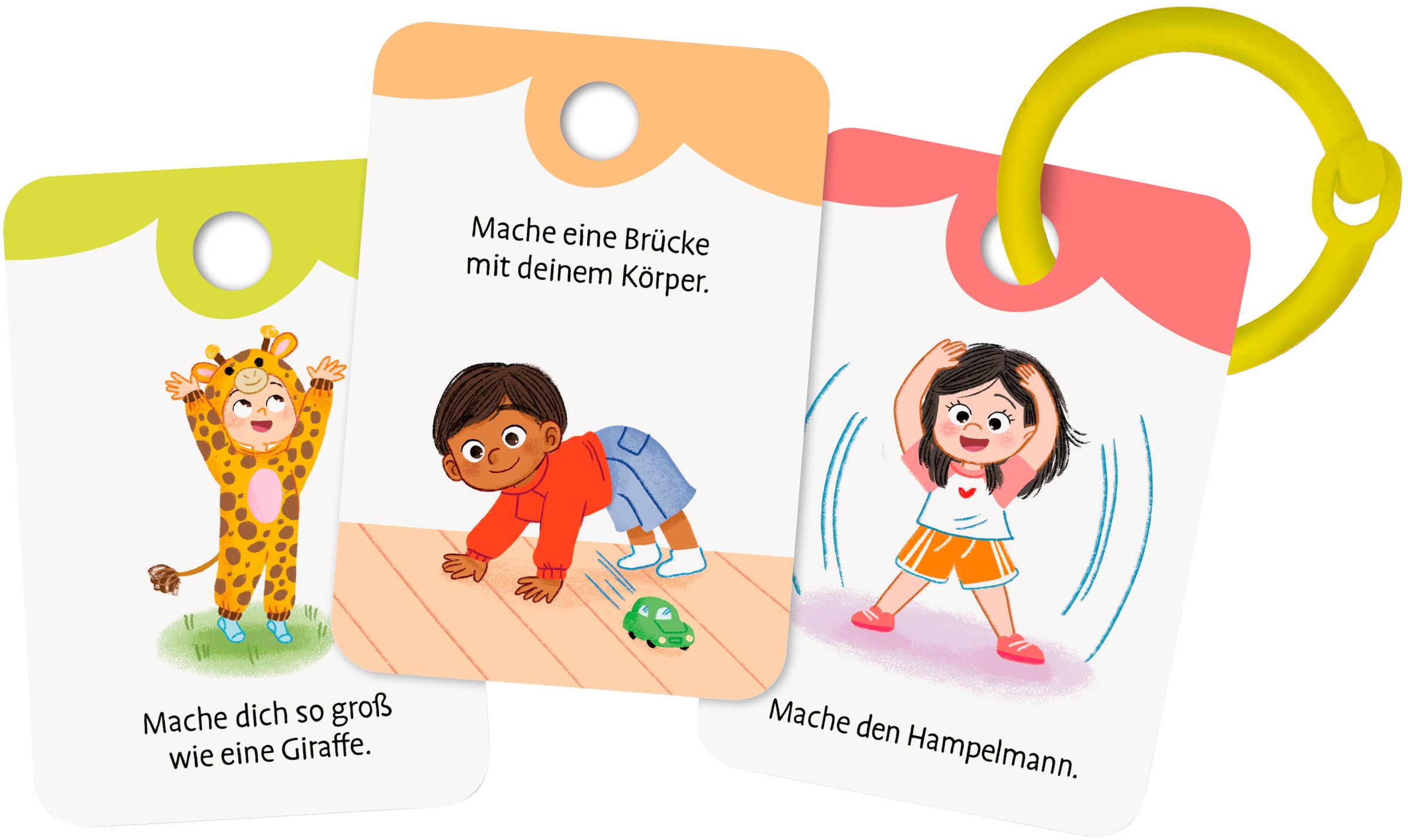 Ravensburger Spiel »Play+ Spiel und Mach mit! Karten: Hüpfen, tanzen & bewegen«