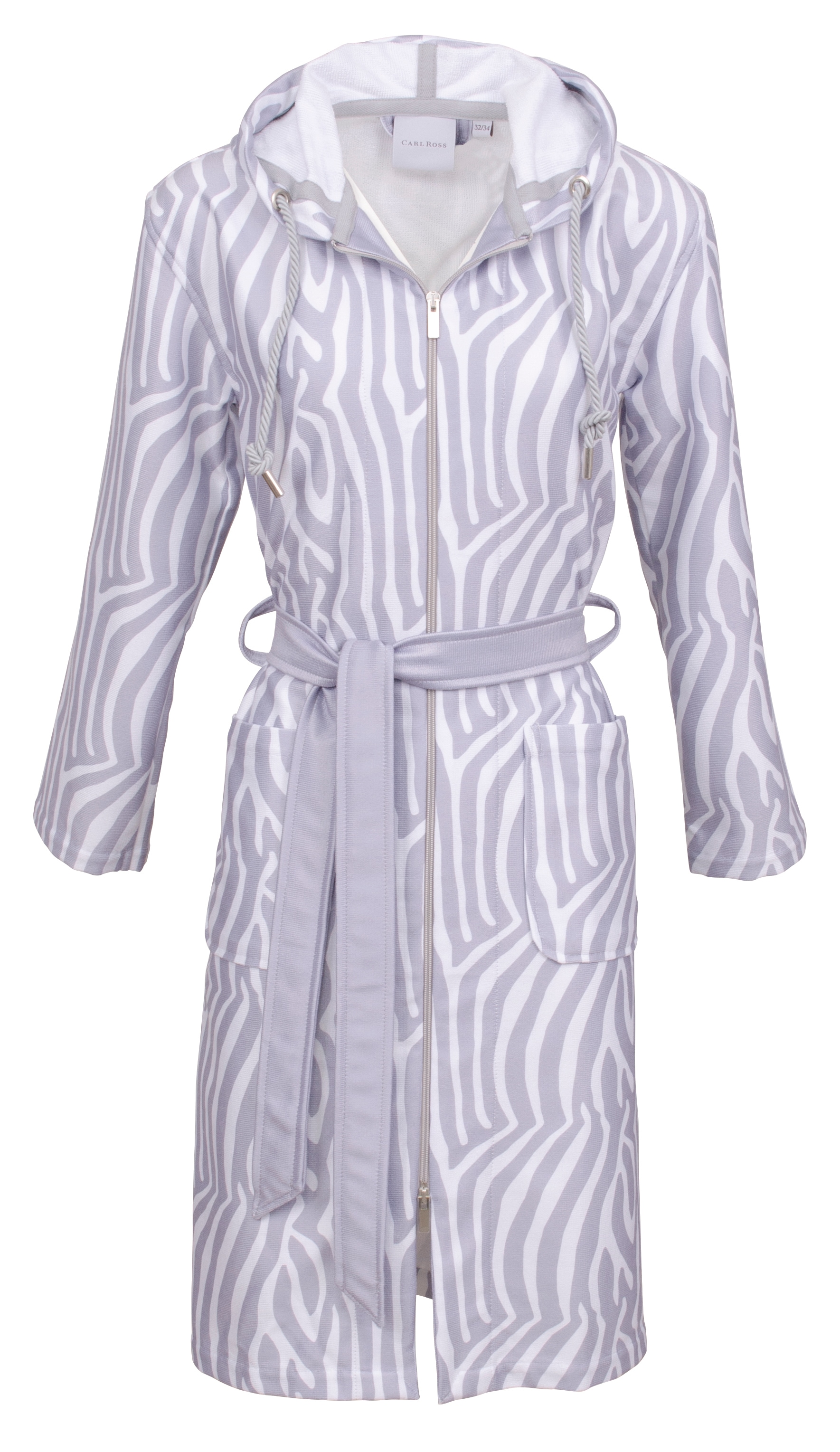 Carl Ross Damenbademantel "wash&wear" 1 Stk. RV-Kapuze