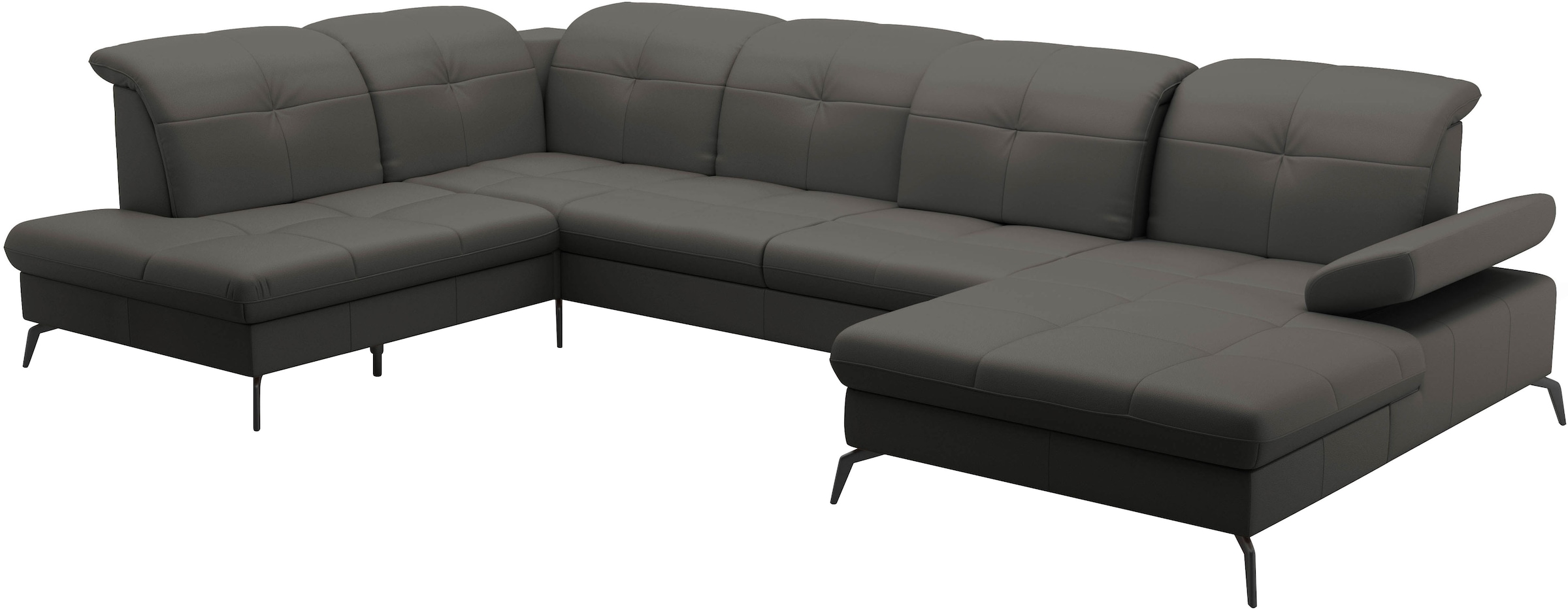 sit&more Wohnlandschaft »Amica«, inkl Sitztiefenverstellung und Armteilverstellung