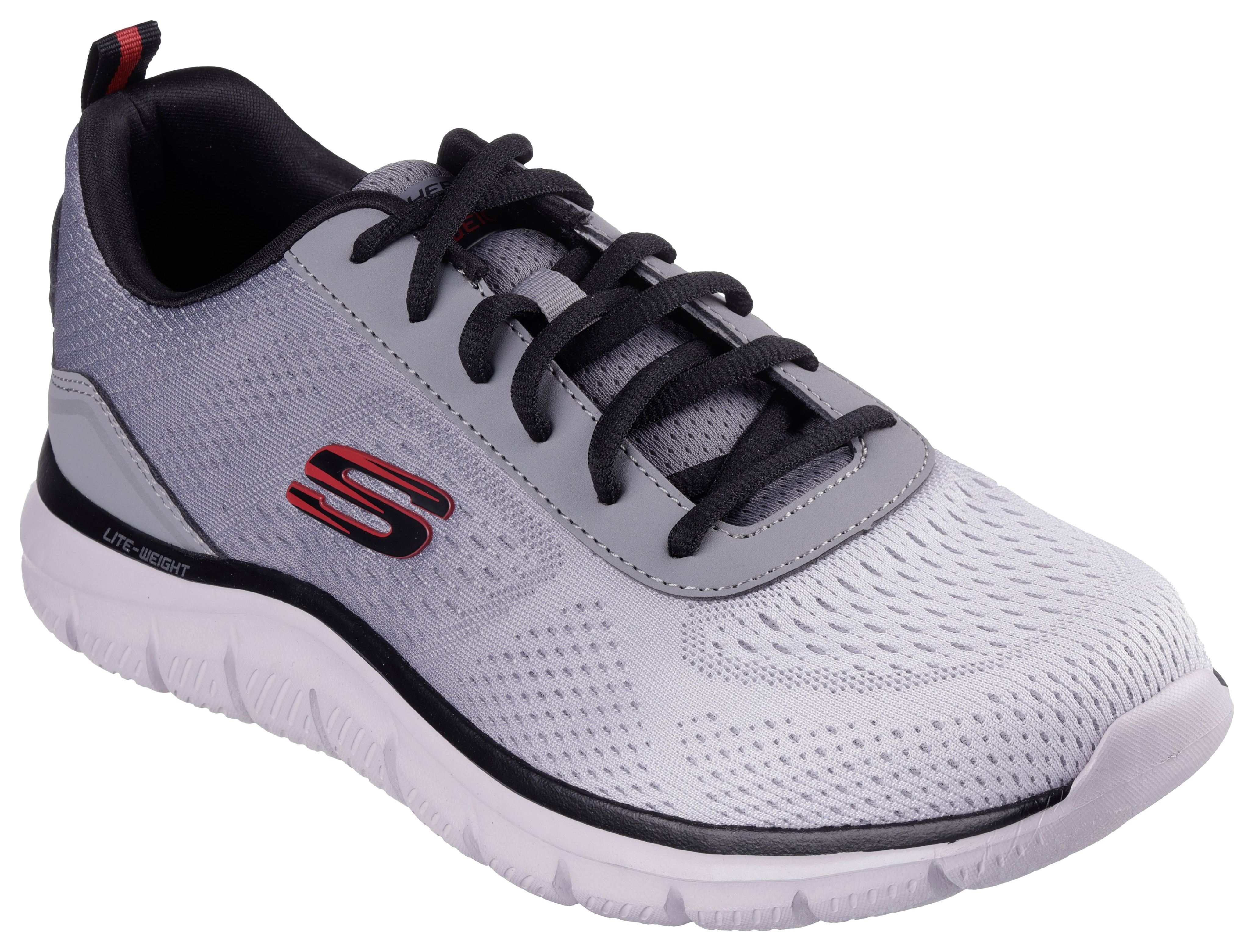 Skechers 1100000002199 "TRACK-RIPKENT" Freizeitschuh, Halbschuh, Schnürschuhin veganer Verarbeitung