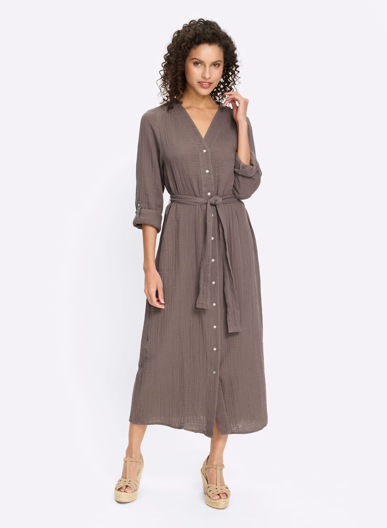 heine Maxikleid "Kleid" Nahttasche günstig online kaufen