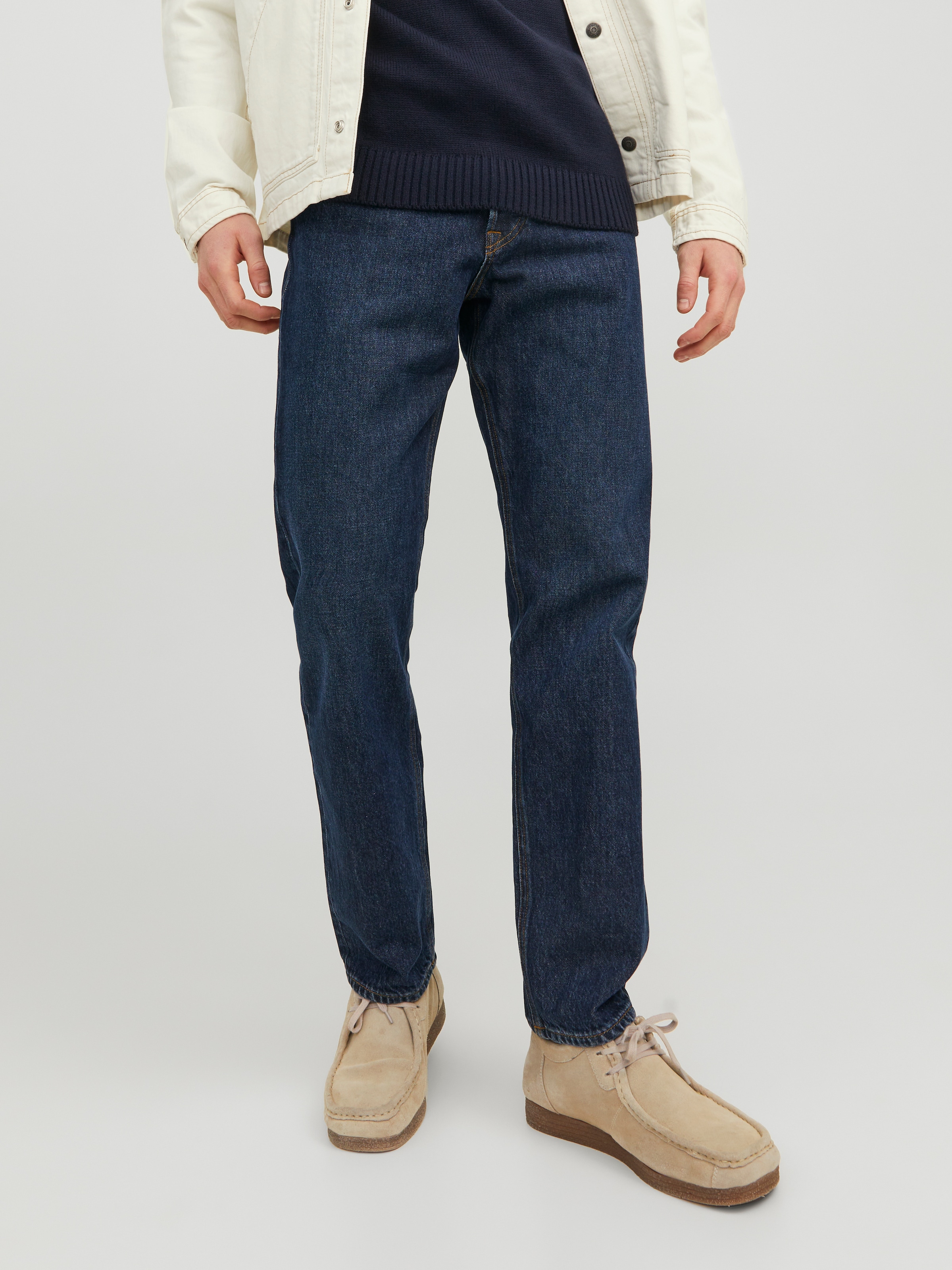 Jack & Jones Loose-fit-Jeans "JJICHRIS JJORIGINAL SBD 921 SN", mit Gürtelsc günstig online kaufen