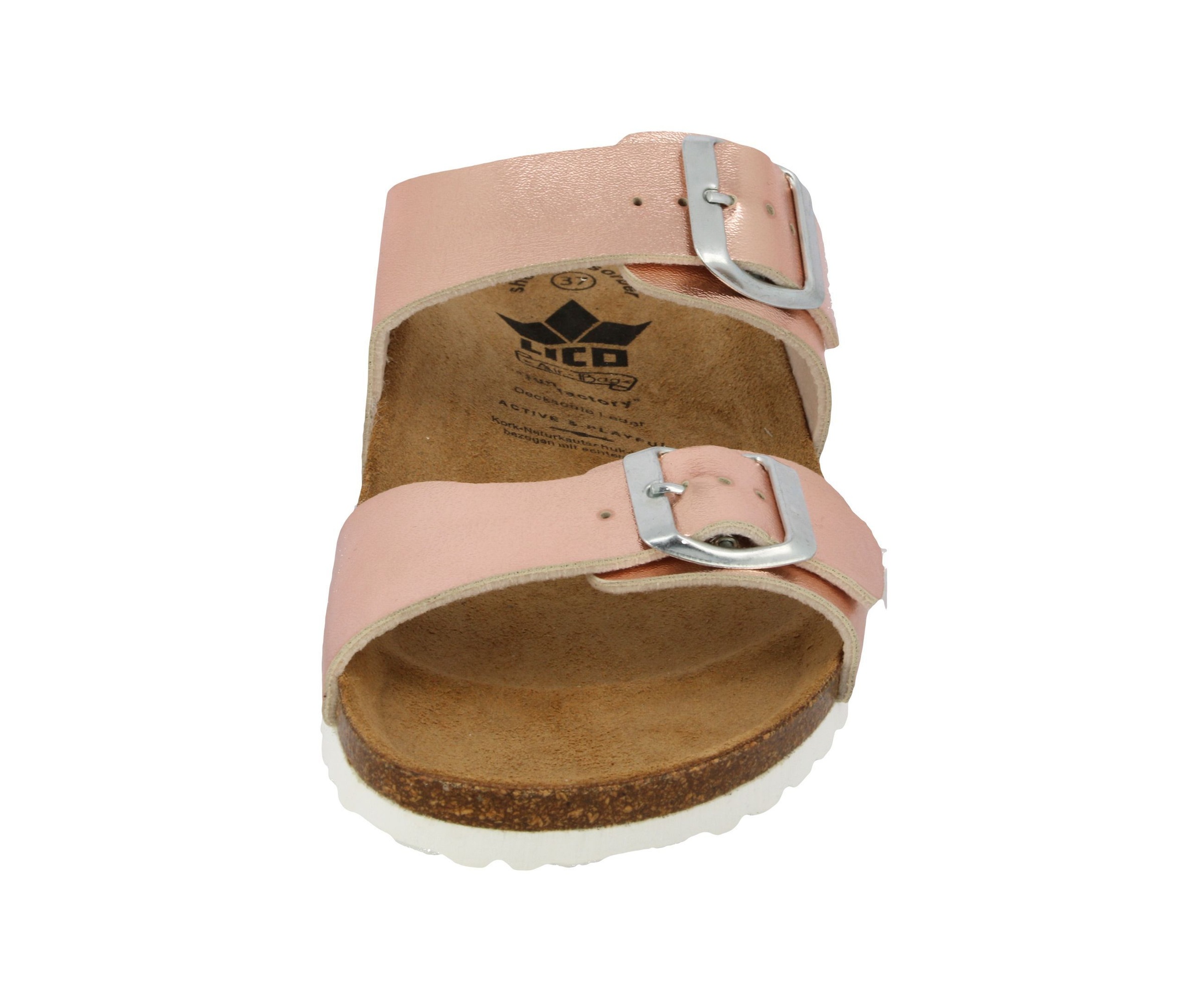 Lico Pantolette »Pantolette Bioline Mera - rosegold«