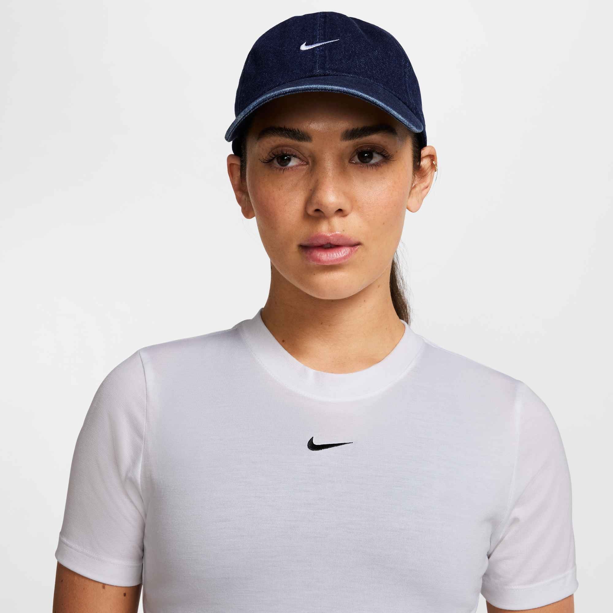 Nike Sportswear Baseball Cap »U NK CLUB CAP U CB DENIM 24 L« aus Baumwolle, für Erwachsene, in den Größen S, M und L