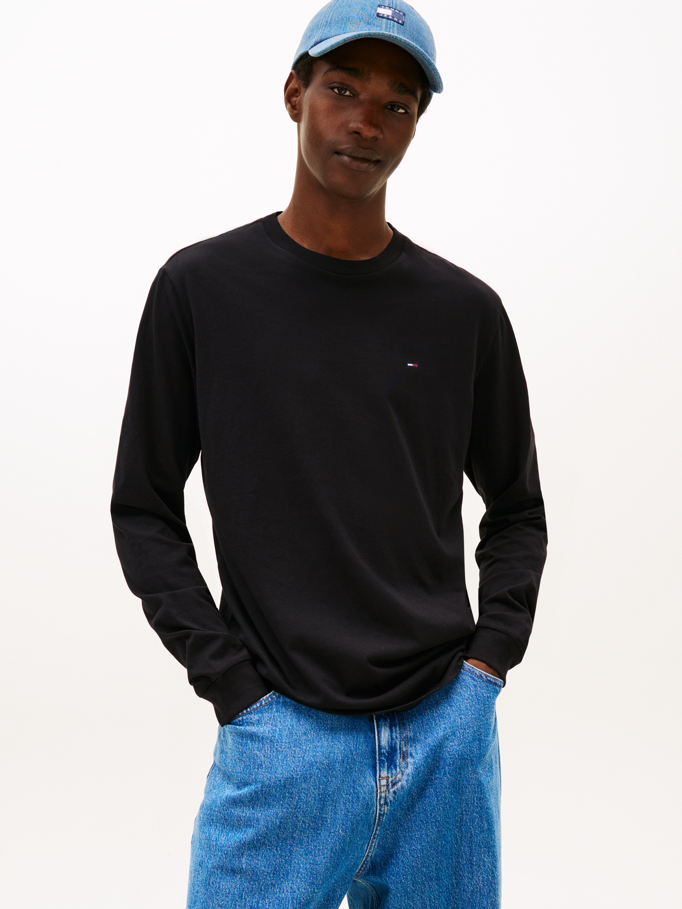 Tommy Jeans Longsleeve »TJM SLIM 2PACK L/S EXT« 2 Stk.