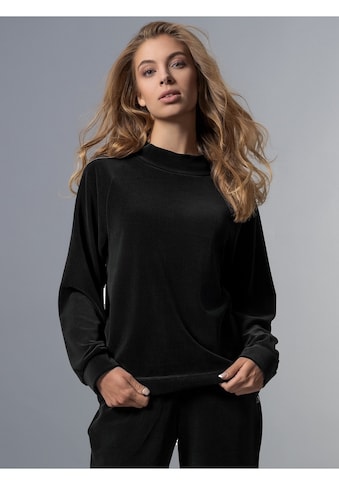 Sweatshirt »TRIGEMA Nicki Pullover mit Kordelzug«