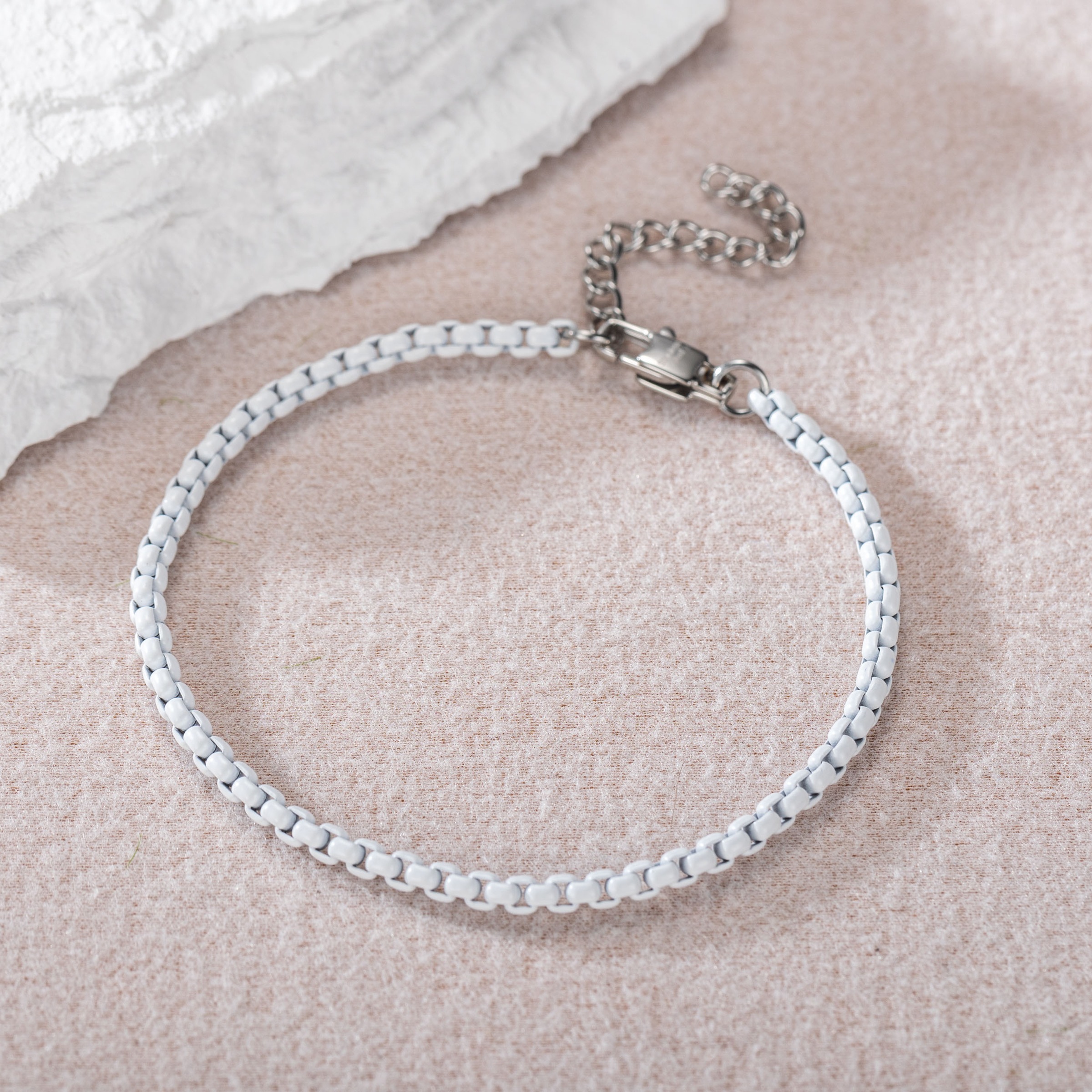 Firetti Armband »Schmuck Geschenk Edelstahl Armschmuck Armkette Venezianerkette Color«