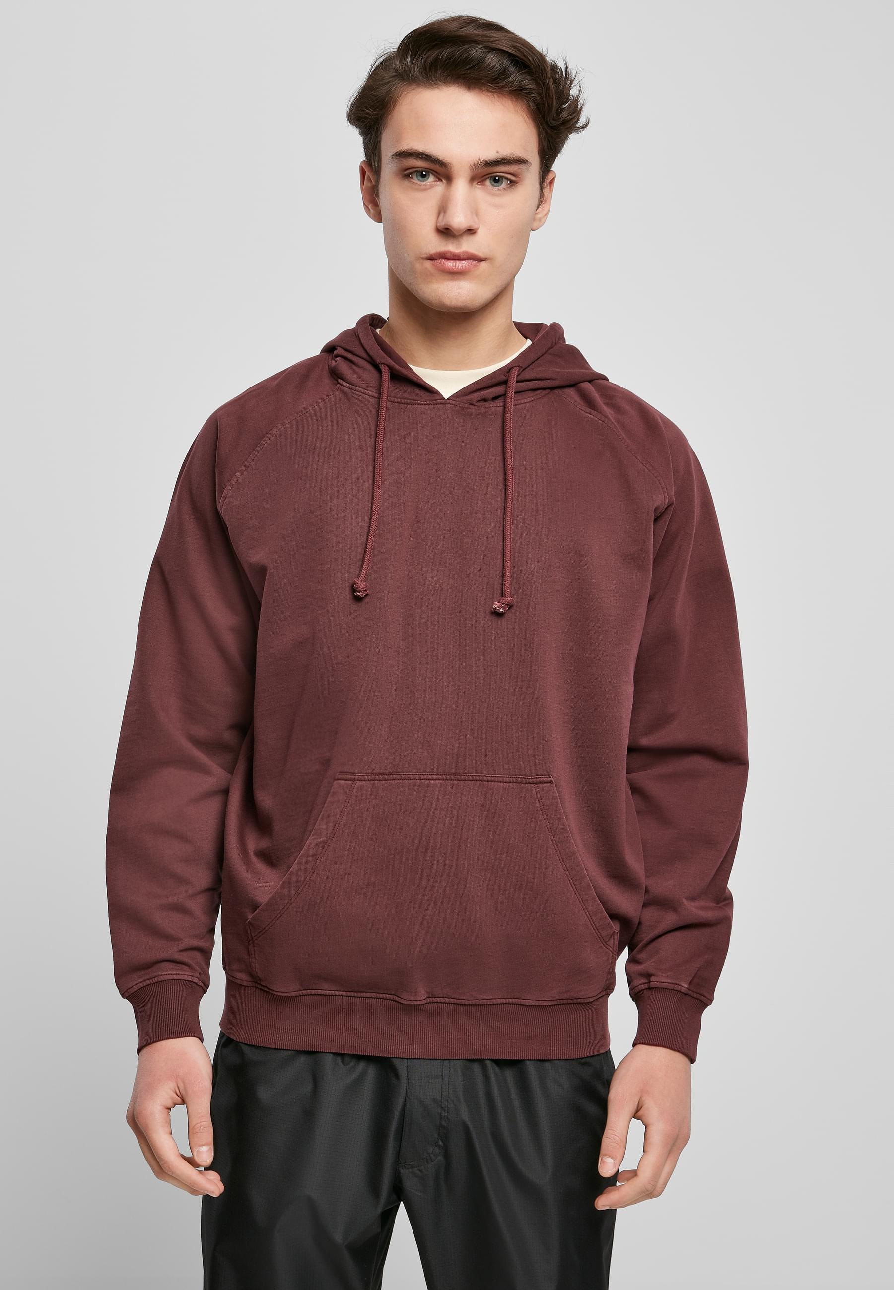 URBAN CLASSICS Sweatshirt »Urban Classics Herren Overdyed Hoody«, (1 tlg.)