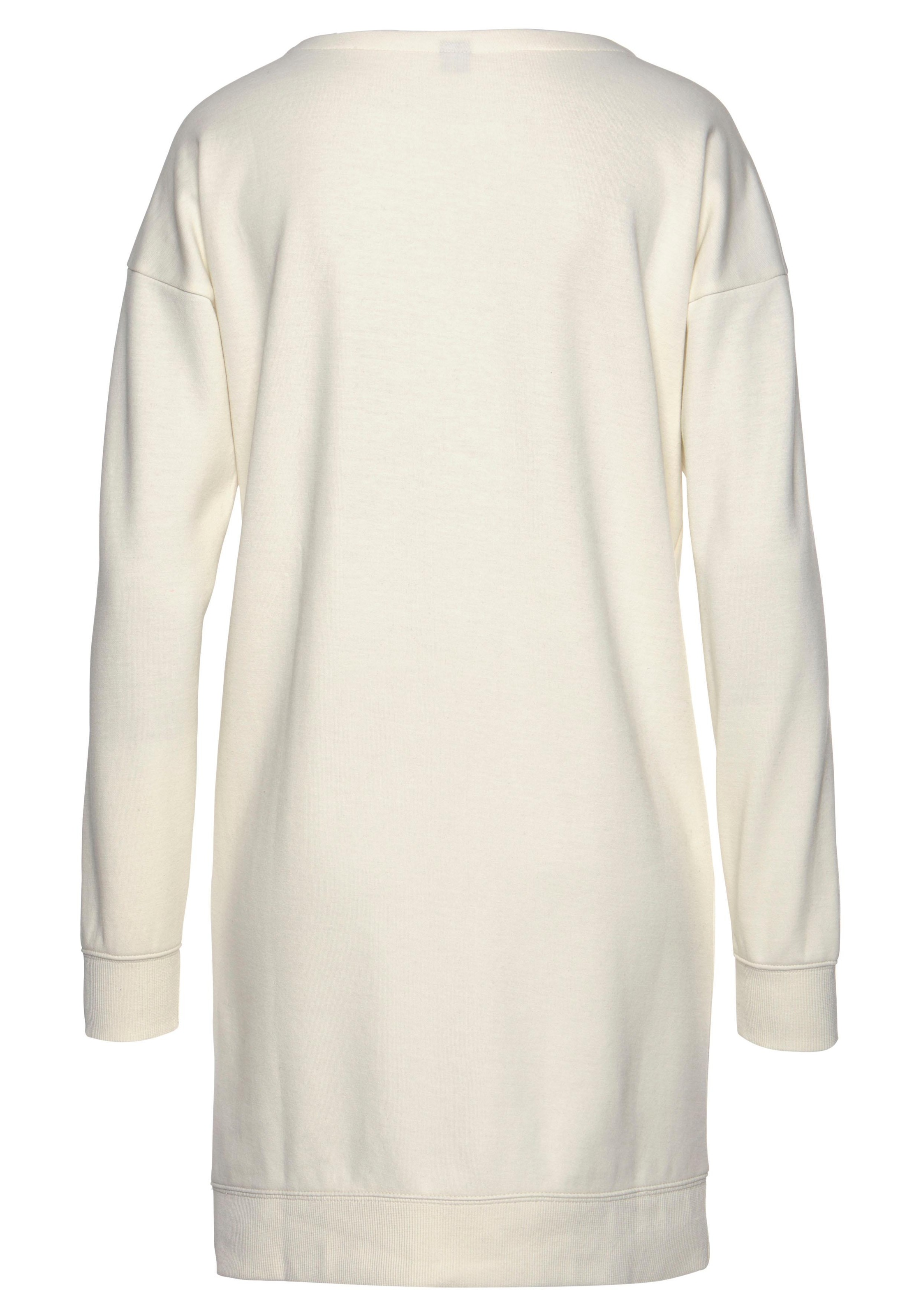 Thumbnail - Bench. Loungewear Sweatkleid Eingrifftaschen mit seitlichem Logoprint, Loungewear