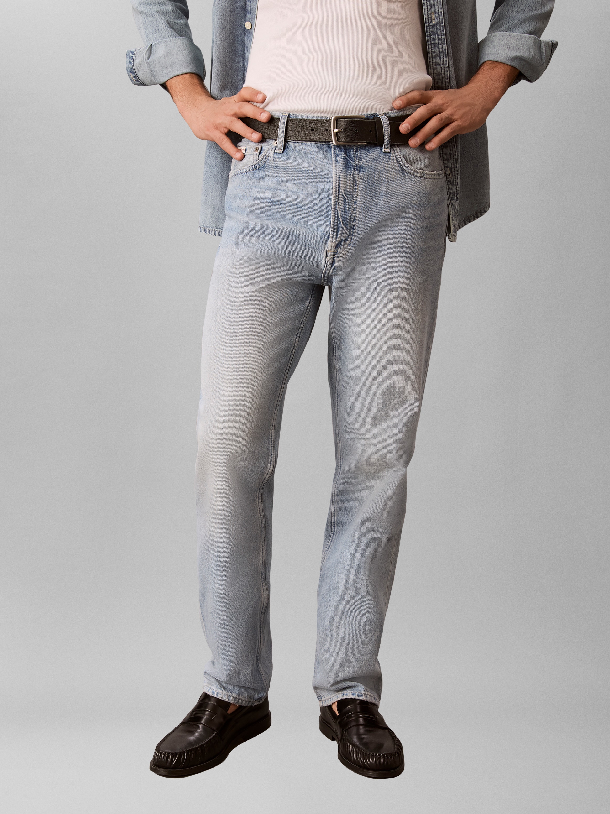 Calvin Klein Jeans Straight-Jeans Regular fit mit Taschen