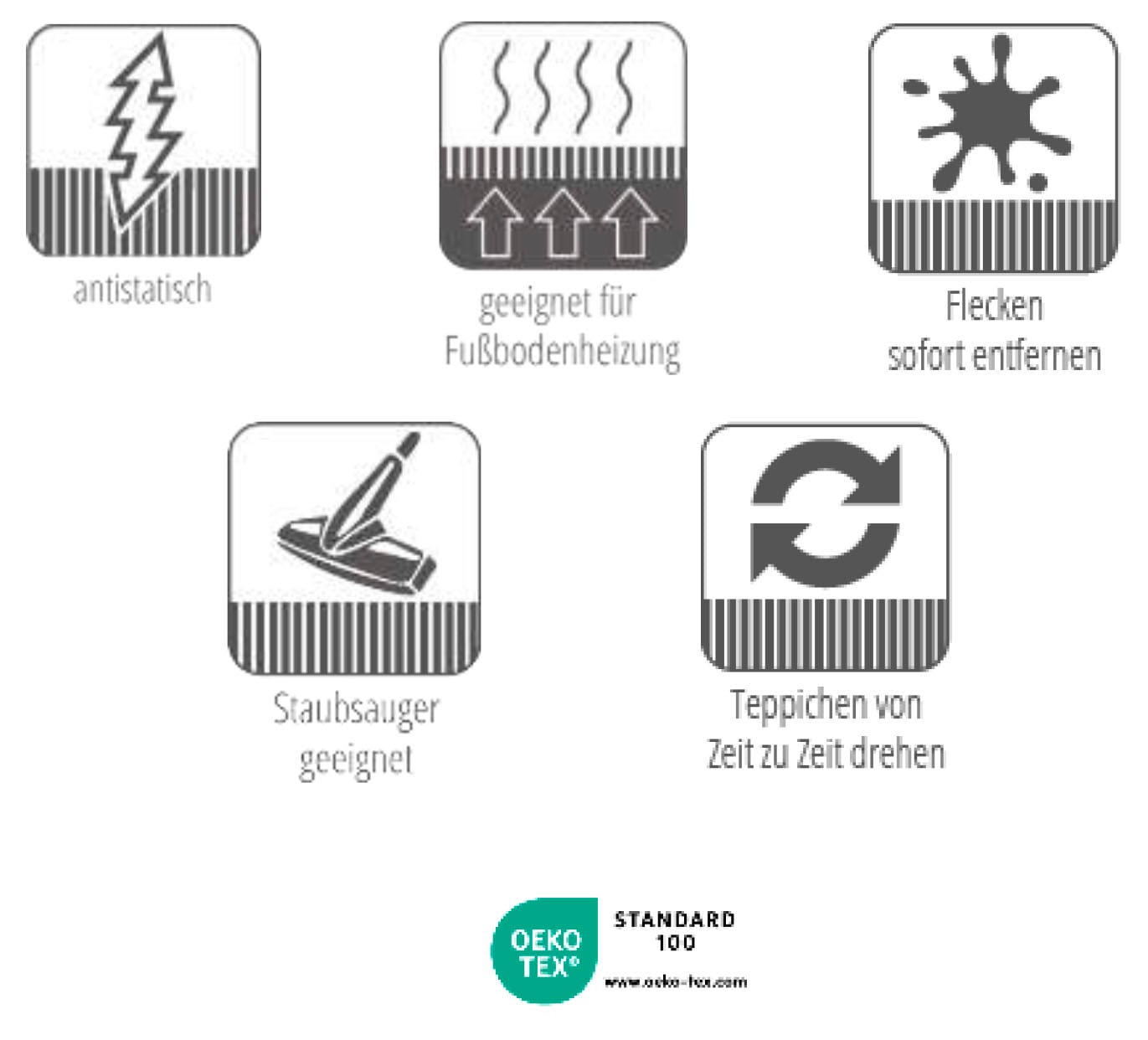 ASTRA Teppich »Vercelli 241«, rechteckig, 9 mm Höhe, weiche Oberfläche, mit Fransen, Hoch-Tief-Struktur, Wohnzimmer