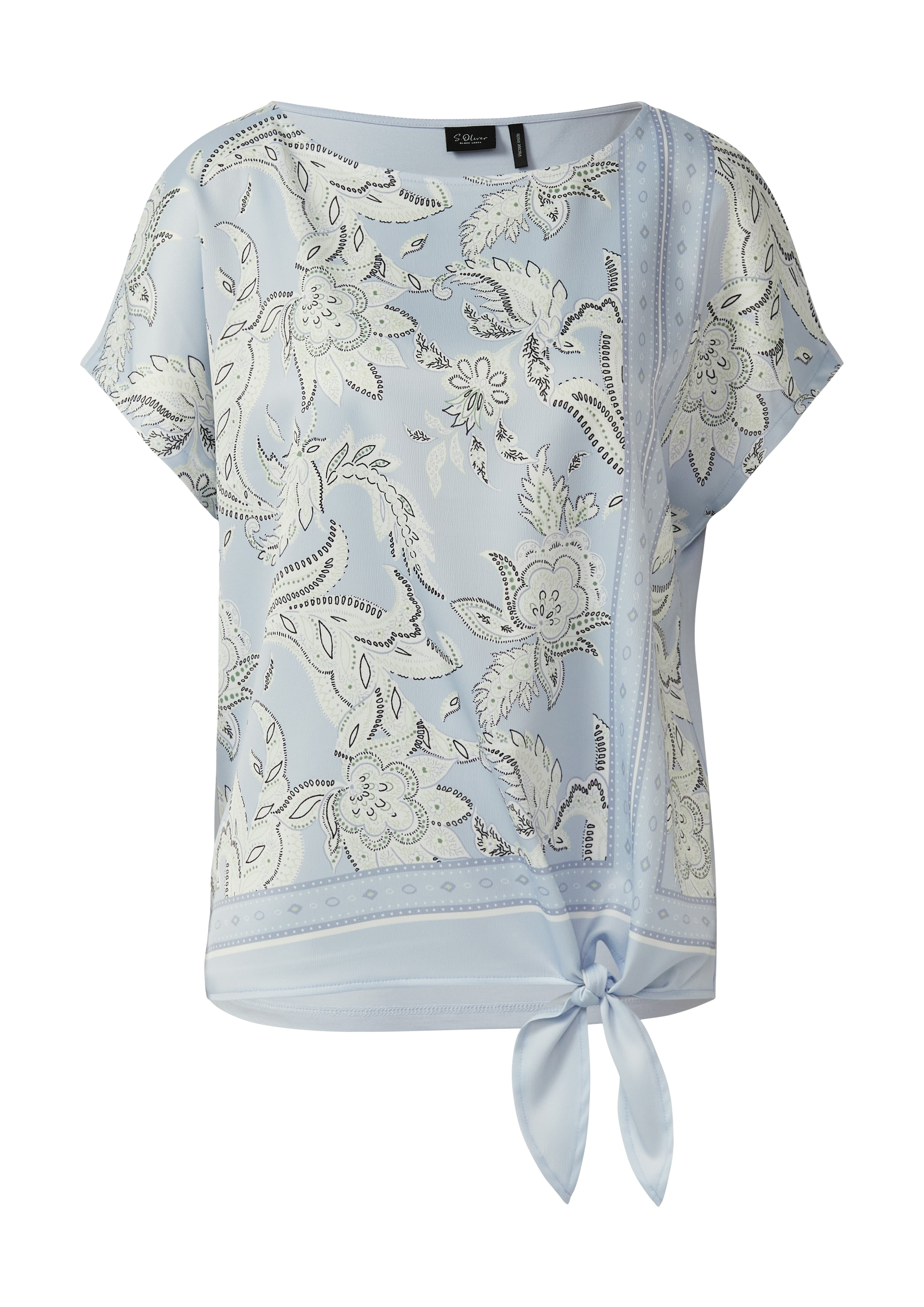 s.Oliver BLACK LABEL T-Shirt mit All-Over Print