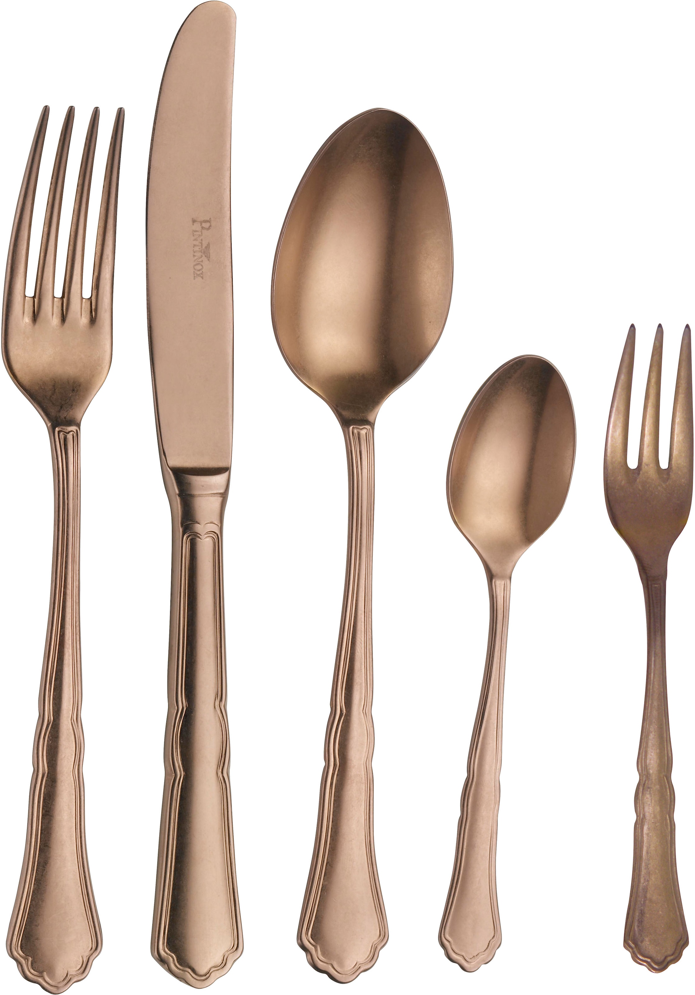 PINTINOX Besteck-Set "Settecento Alchemique Bronze" Optik Bronze SW PVD Bes günstig online kaufen