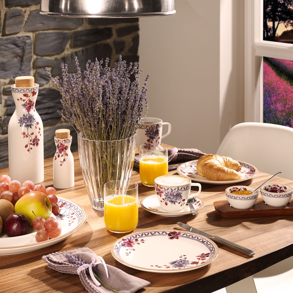 Villeroy & Boch Tasse »Kaffeetasse mit Untertasse Artesano Provençal Lavendel 170 ml bunt«
