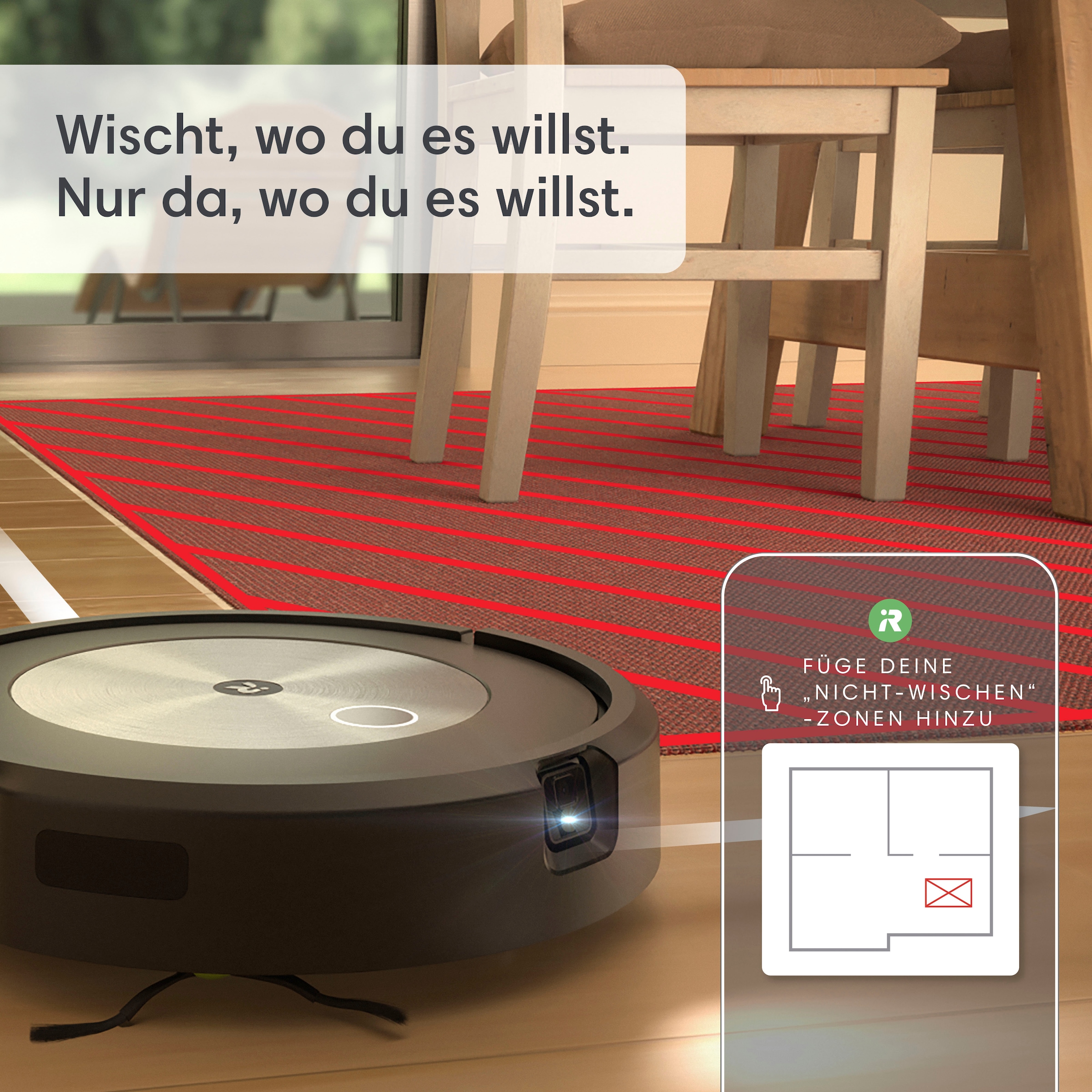 iRobot Nass-Trocken-Saugroboter »Roomba Combo j5578«