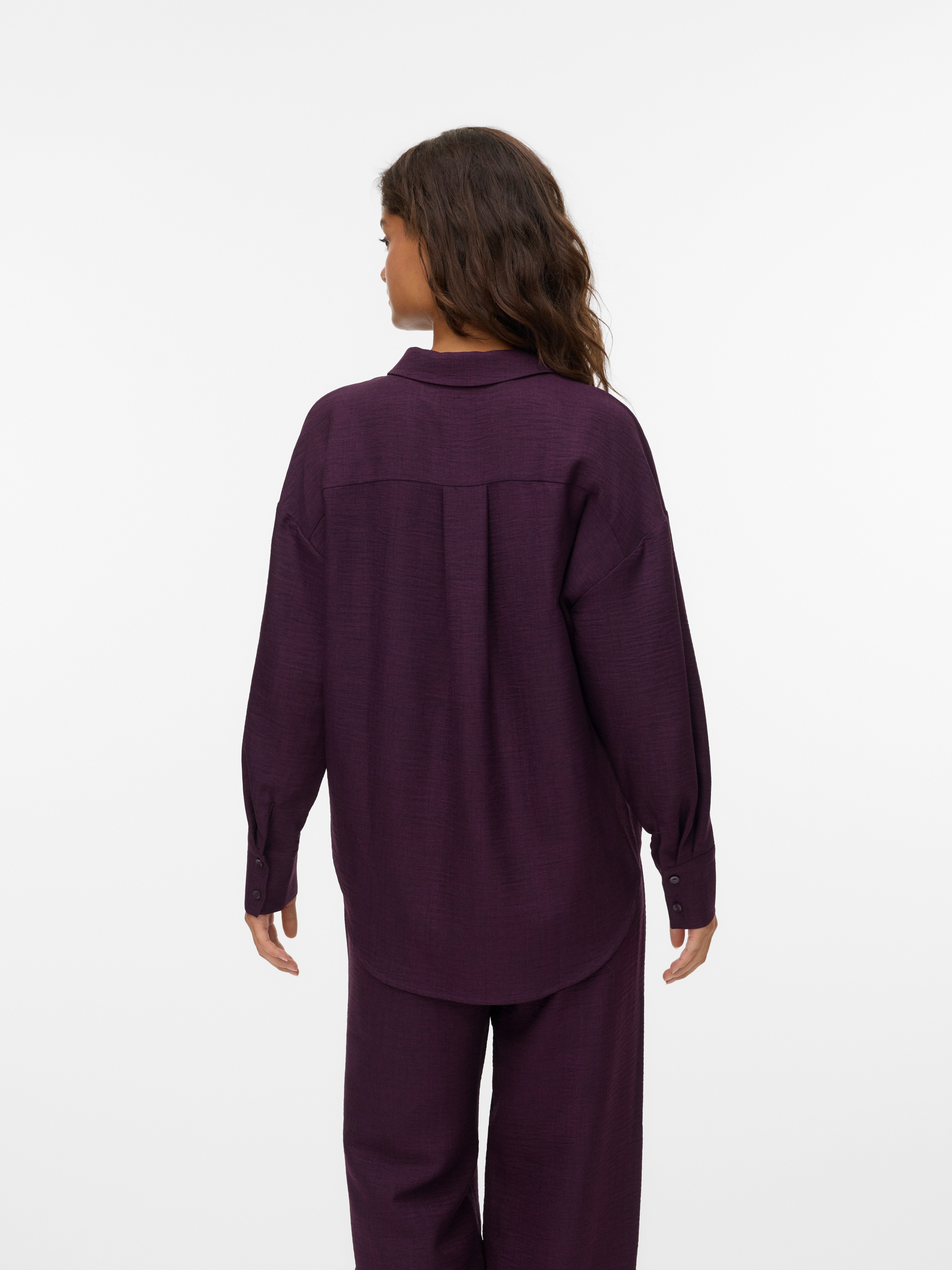 Vero Moda Langarmbluse "VMMELANEY QUEENY LS SHIRT WVN NOOS" günstig online kaufen