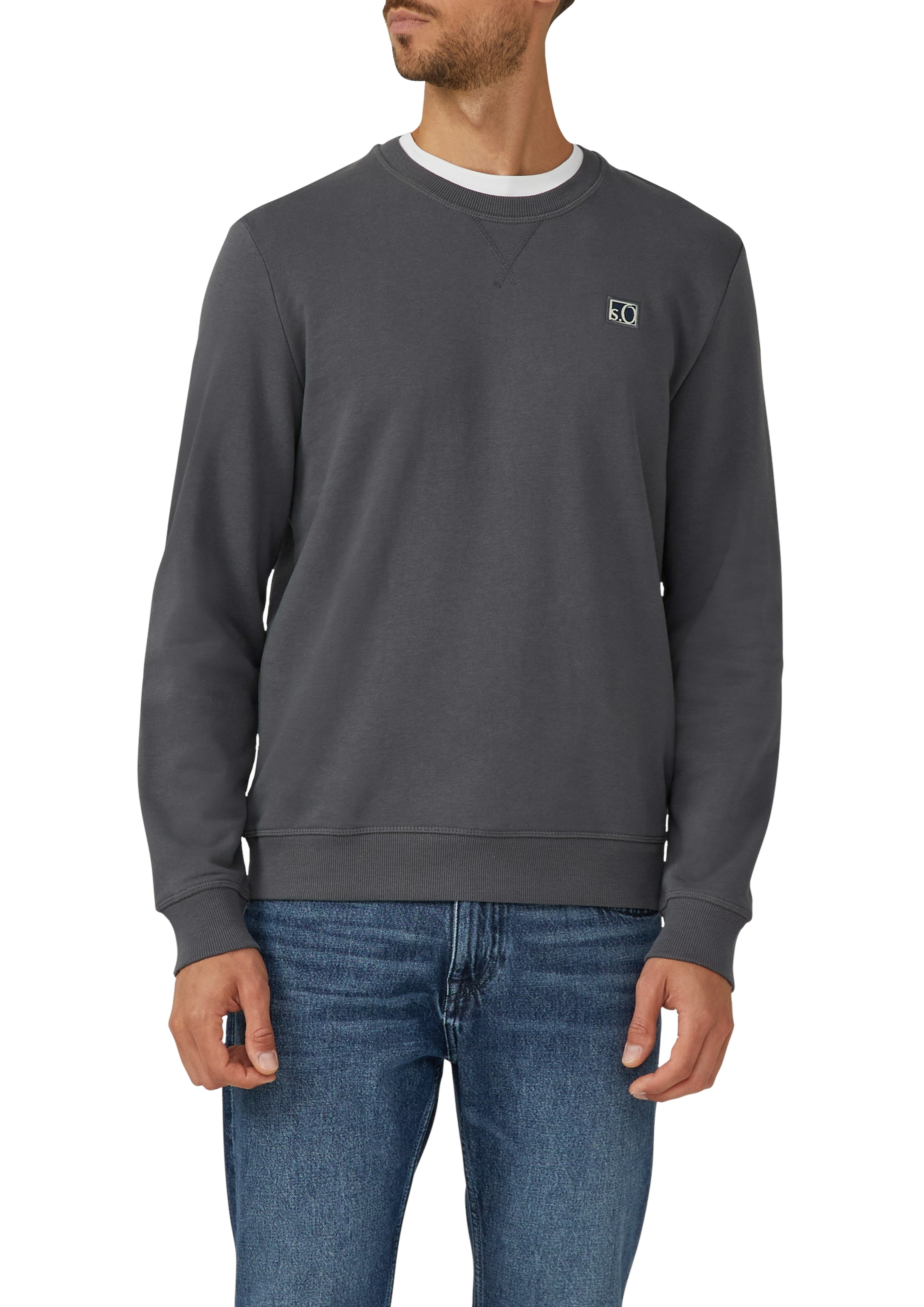 s.Oliver Sweatshirt, mit Logo Stickerei günstig online kaufen
