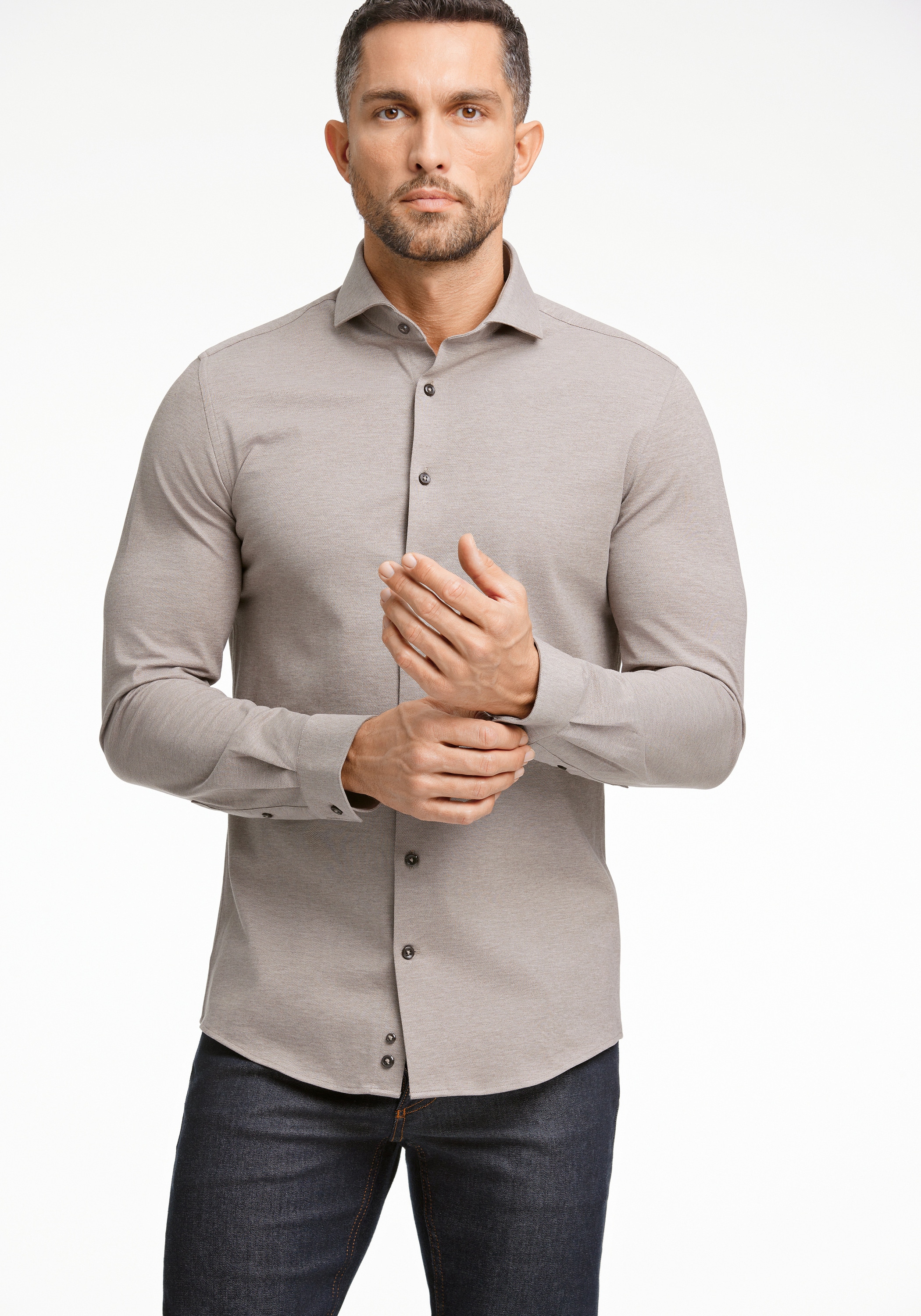 LINDBERGH Businesshemd "Business-Casual-Hemd Relaxed Fit" günstig online kaufen