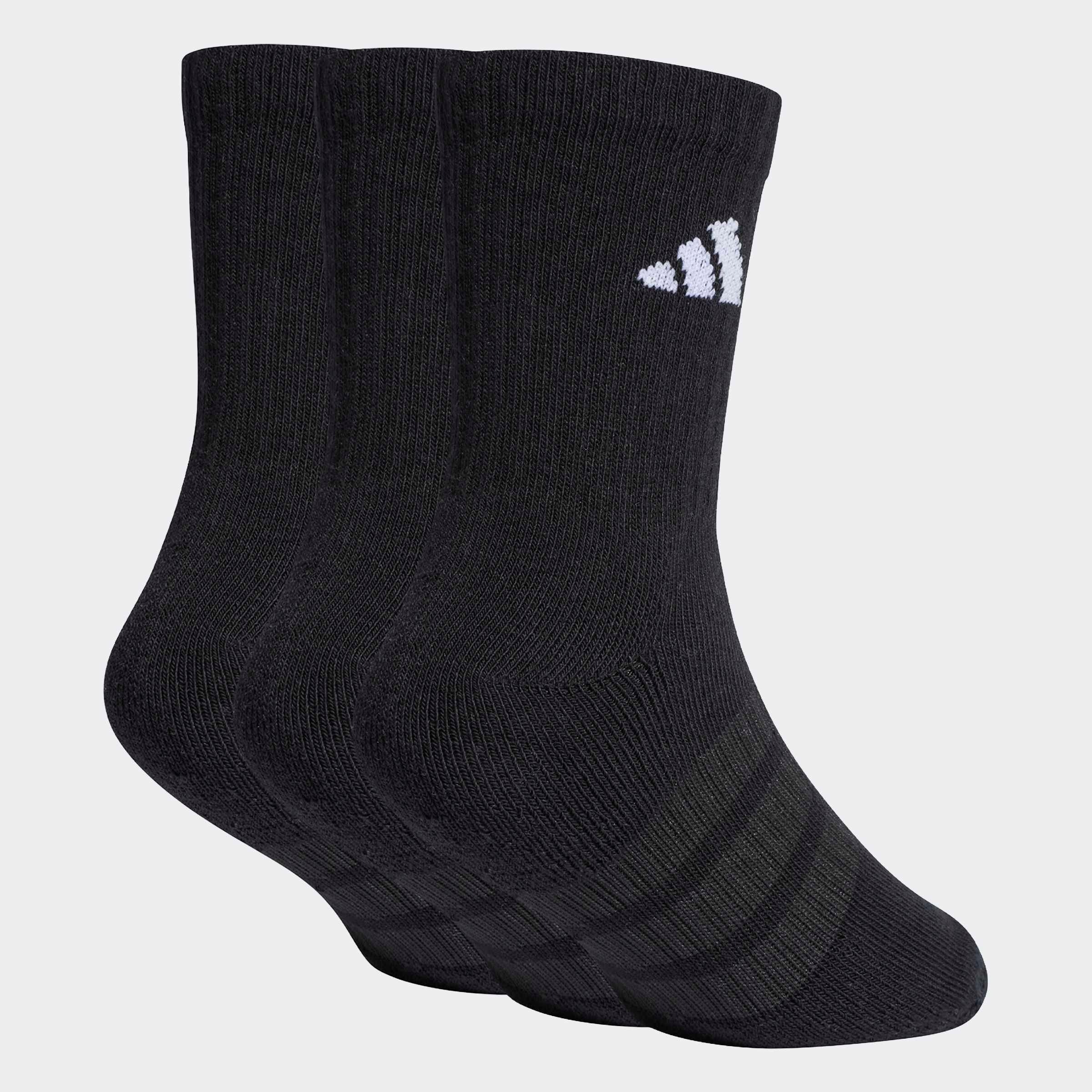 adidas Performance Funktionssocken »DÄMPFENDE SPORTSWEAR CREW 3 PAAR« 3 Paar tlg. für Kinder, im praktischen 3er-Pack