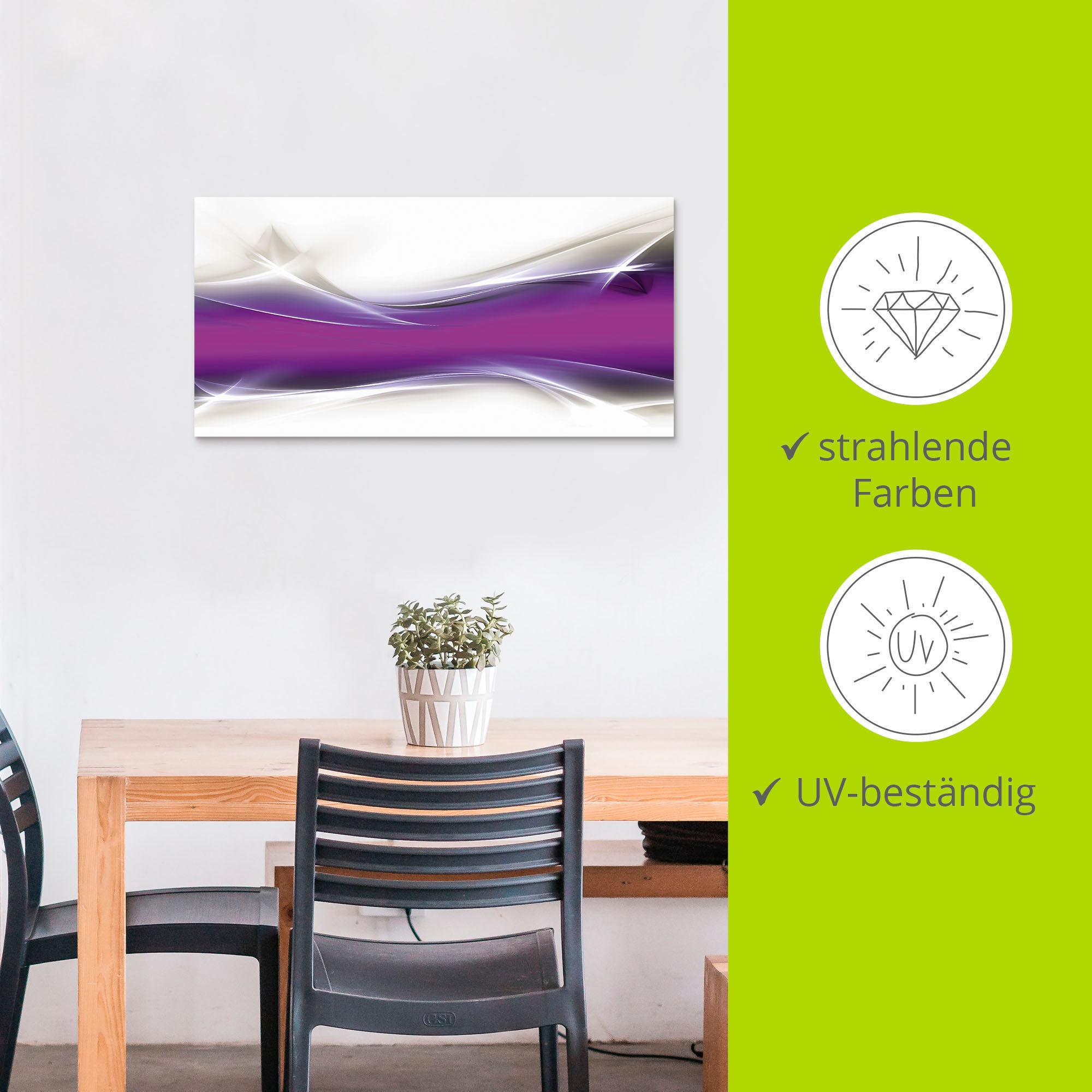 Artland Wandbild »Kreatives Element«, Gegenstandslos, (1 St.), als Alubild, Outdoorbild, Leinwandbild, Poster in verschied. Größen