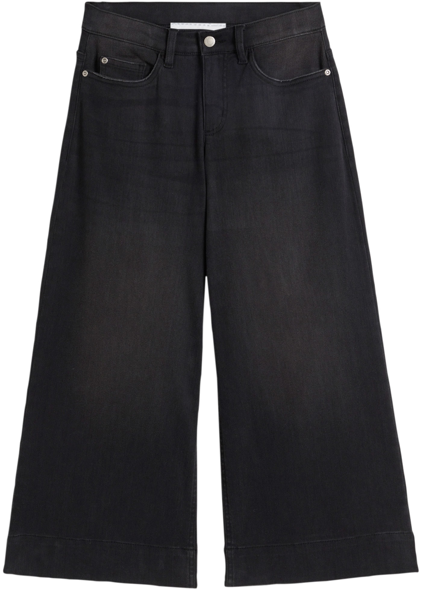 bonprix Weite Jeans 1 tlg. Loose Fit Passform, 7/8 Länge, mit Elasthan-Anteil