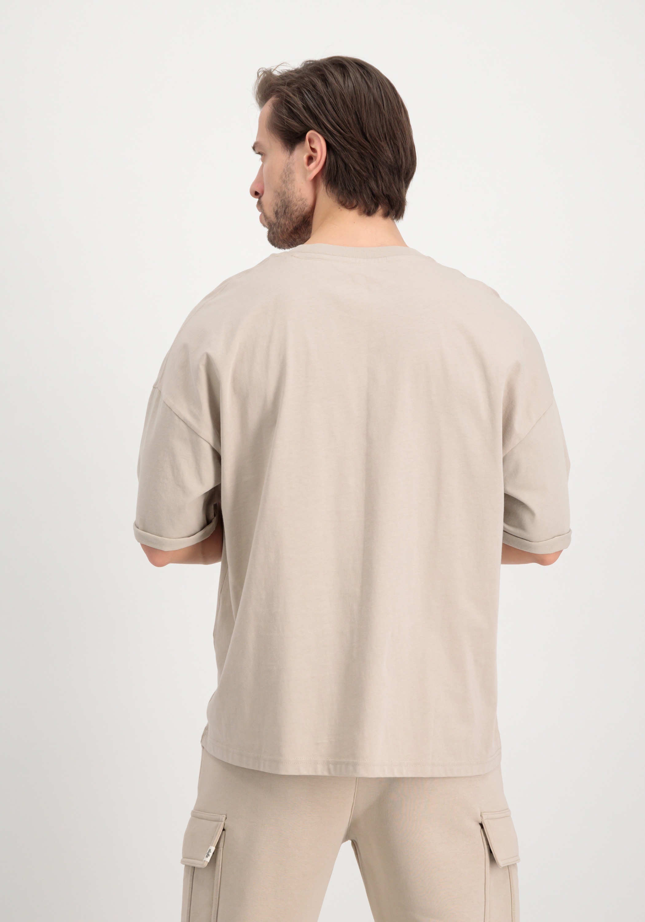 Alpha Industries T-Shirt "Organics OS Roll-Up T-Shirt" günstig online kaufen