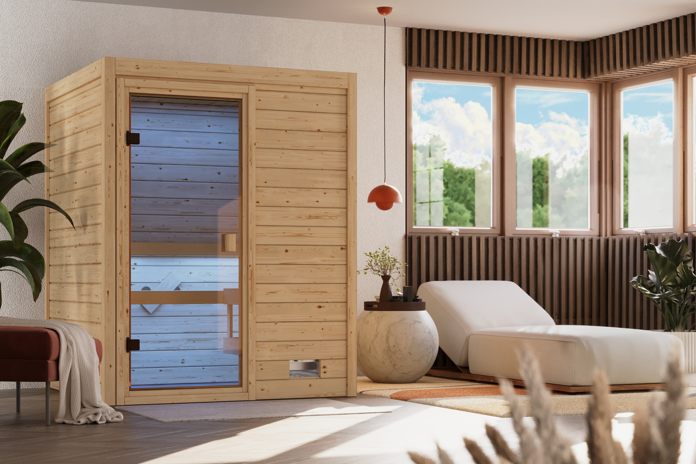welltime Sauna »Backas« verschiedene Varianten