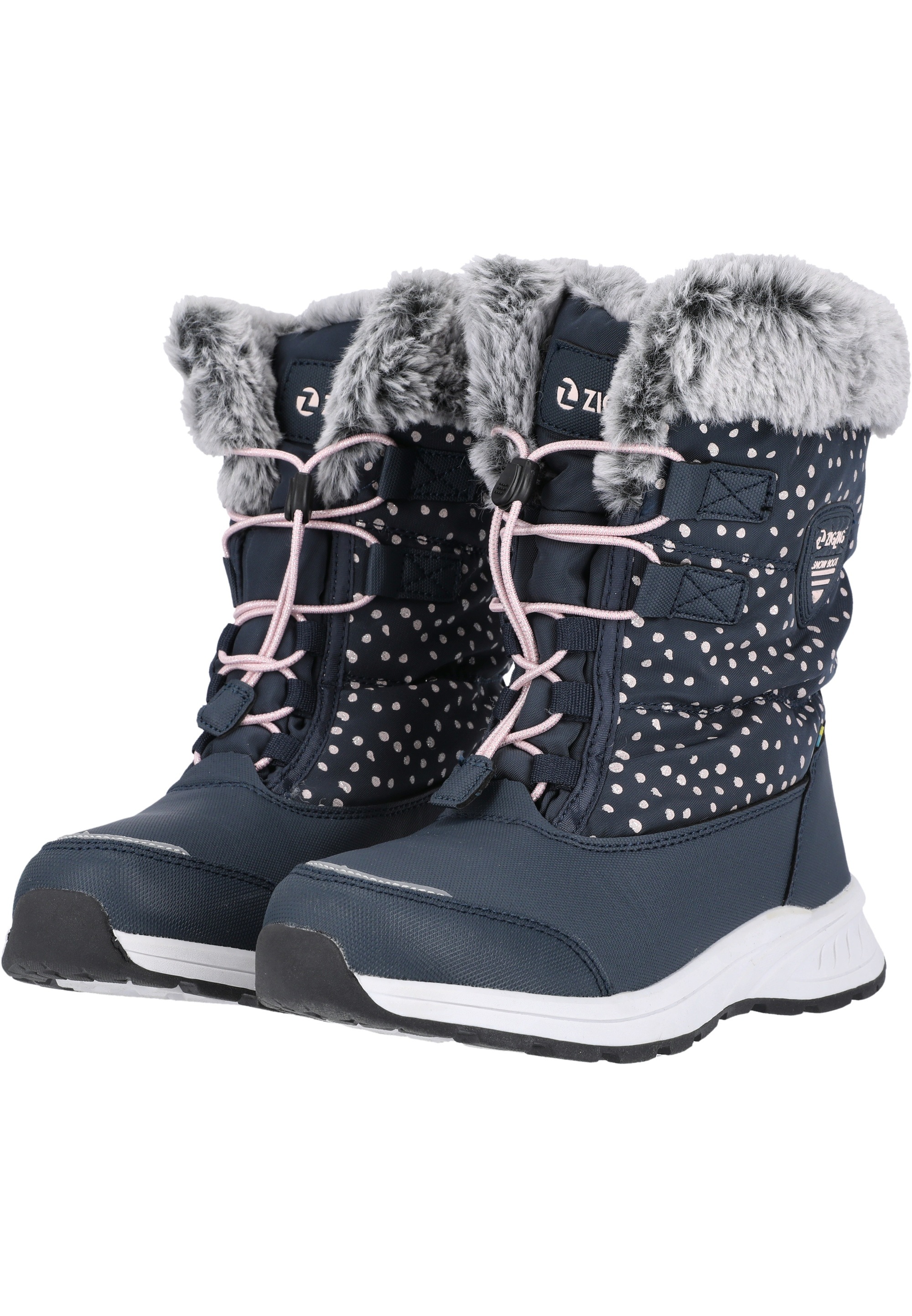 ZIGZAG Stiefel »Wesend«, mit bequemem Kunstfellbesatz und Allwetterprofil
