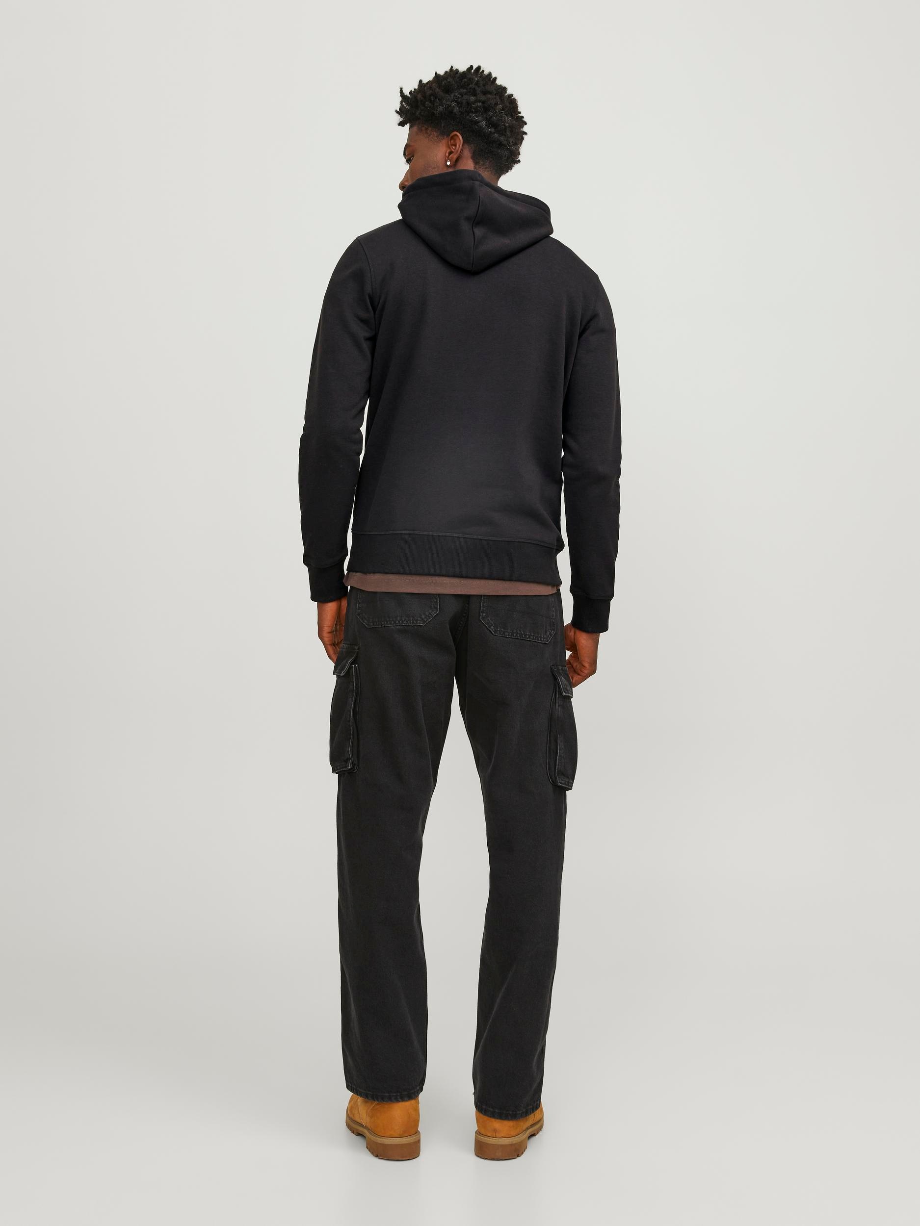 Jack & Jones Kapuzensweatshirt »JCOBLACK SWEAT HOOD CH«
